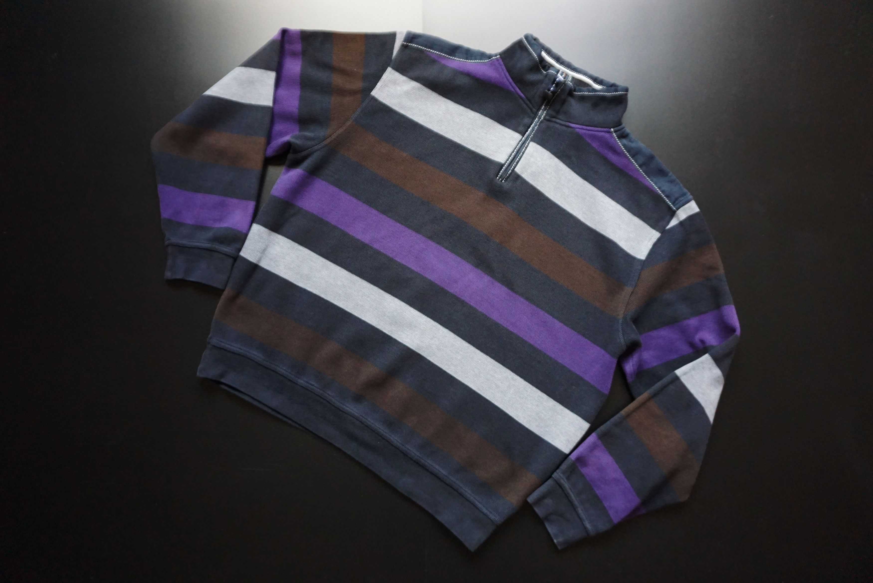 Another Influence Andrew James top Sailing 52 L Large jumper zip neck Y2K 00s Size US L / EU 52-54 / 3 - 2 Thumbnail