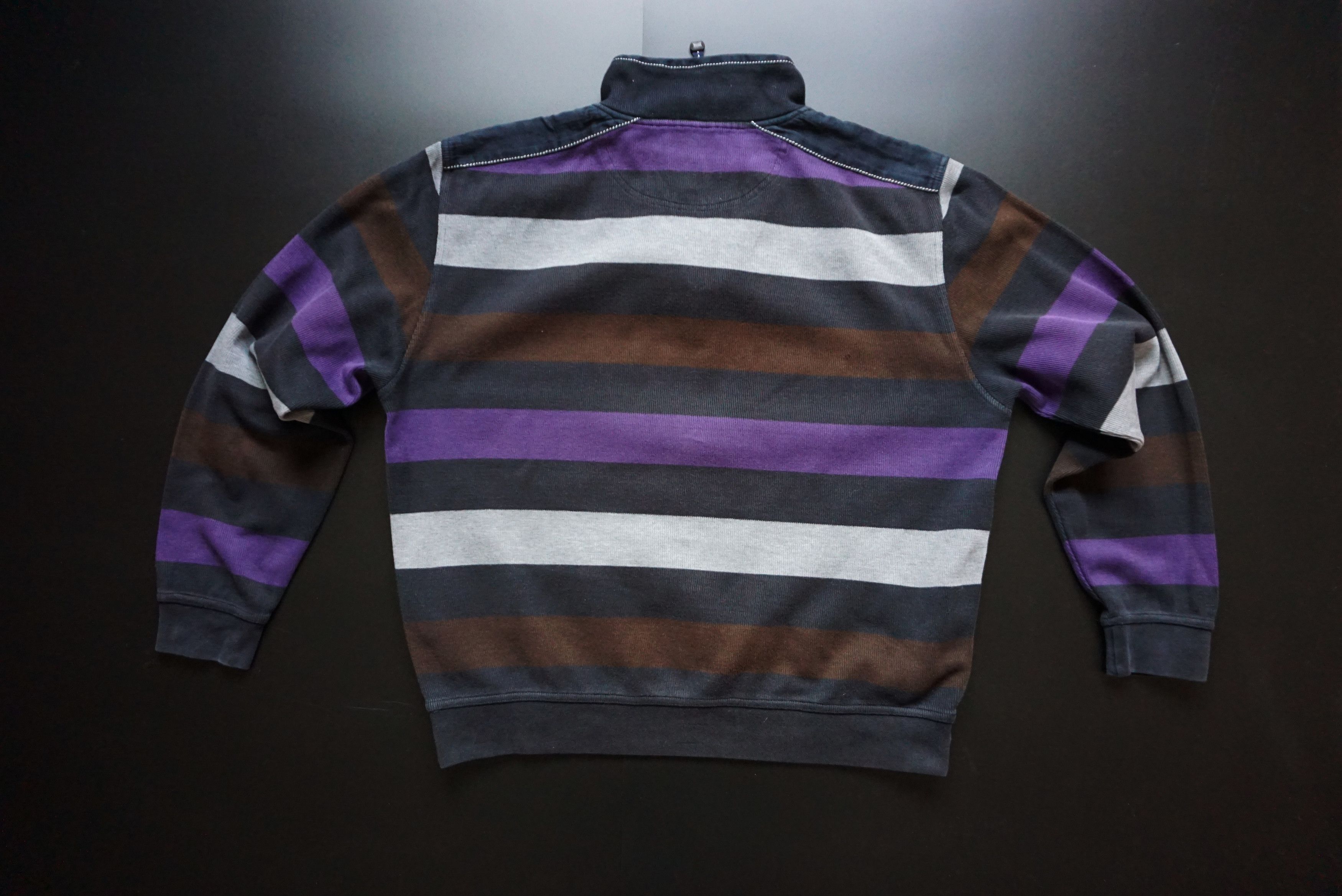 Another Influence Andrew James top Sailing 52 L Large jumper zip neck Y2K 00s Size US L / EU 52-54 / 3 - 20 Thumbnail