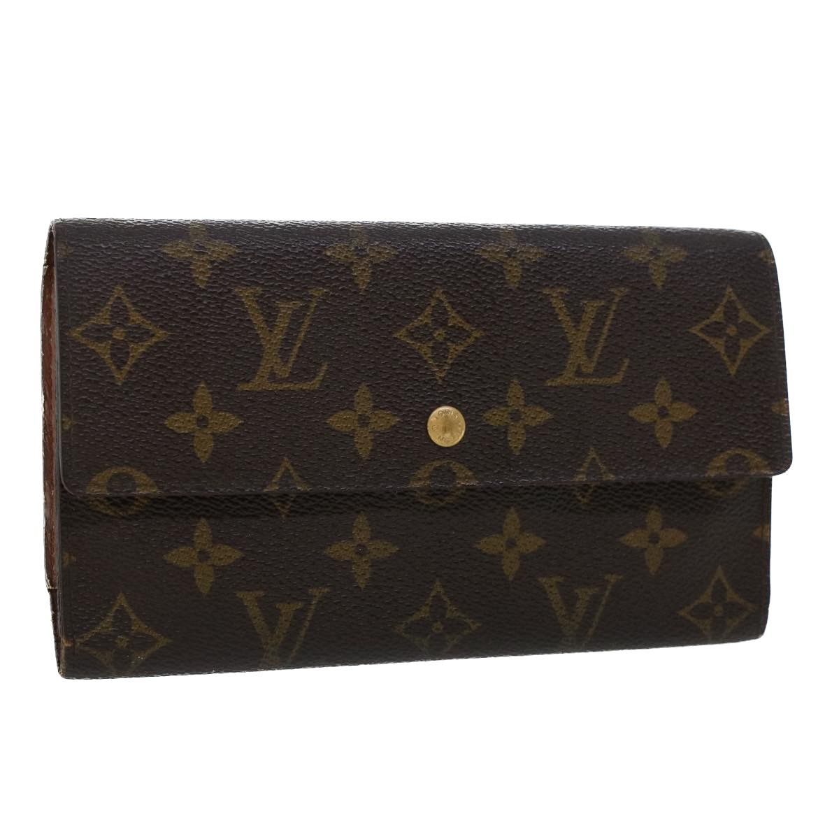 Auth Louis Vuitton Monogram Idylle M61734 Women's Long Wallet (bi