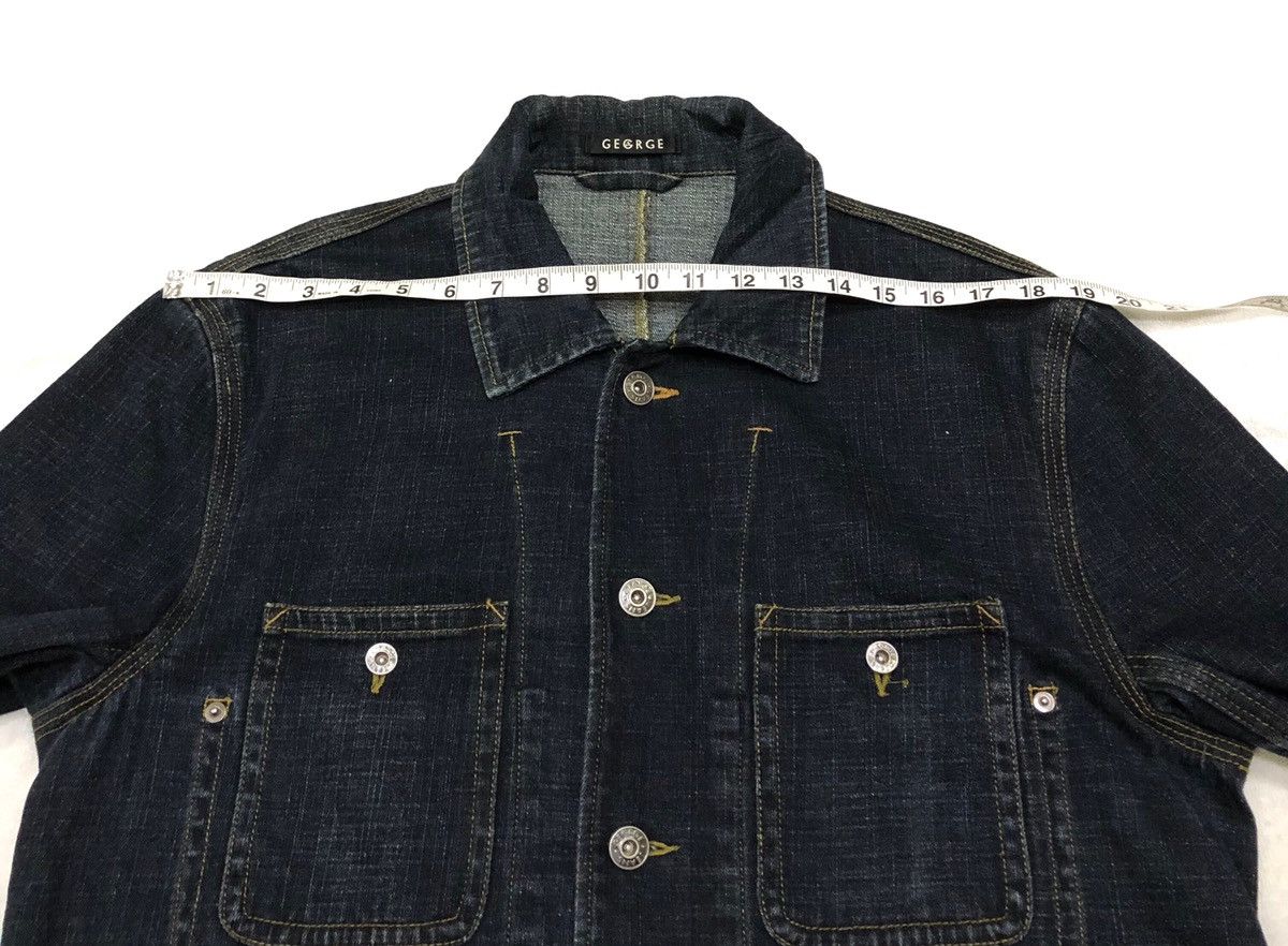 George 🔥George Davies French Work Denim Jacket Size US L / EU 52-54 / 3 - 12 Thumbnail