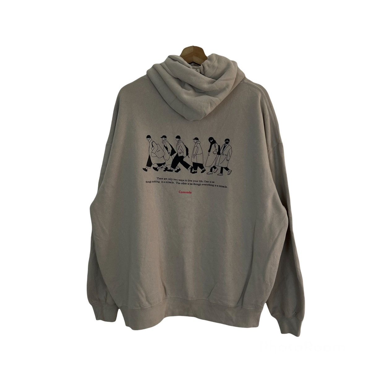 Japanese Brand VINTAGE ILLS HOODIE BIG LOGO INSPIRED BY THE BEATLES BAND Size US M / EU 48-50 / 2 - 1 Thumbnail