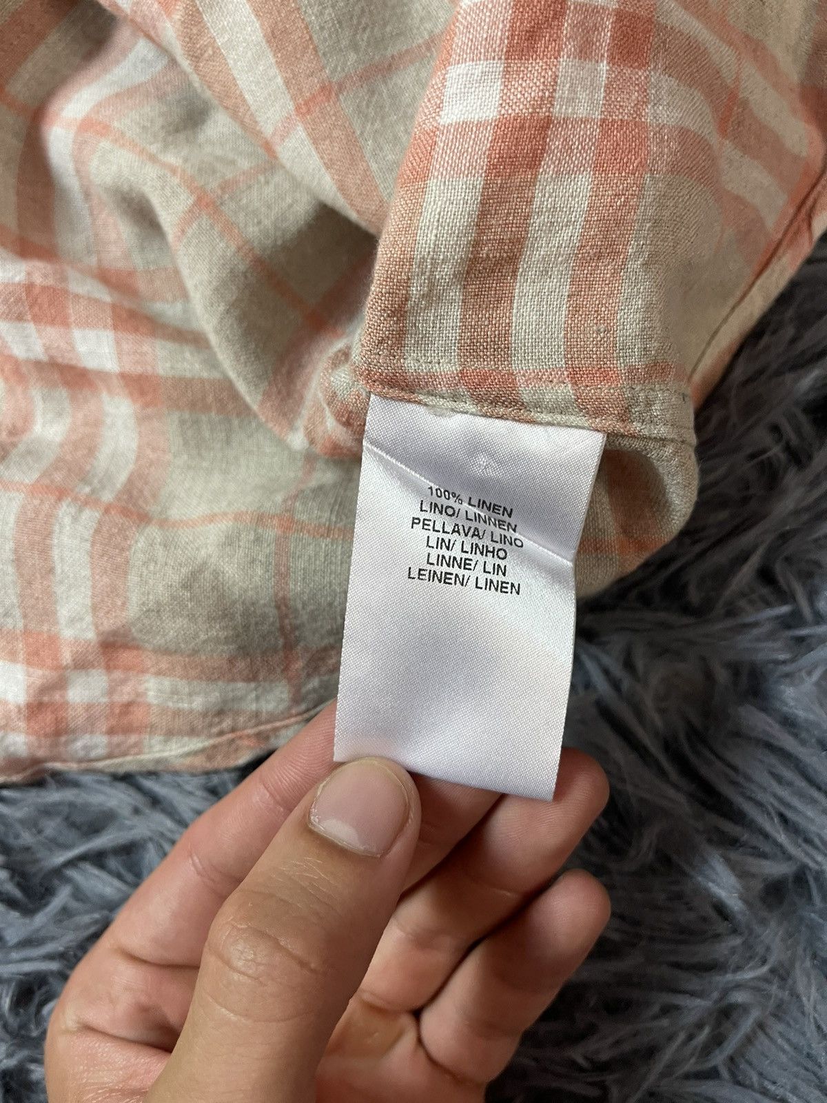 Burberry Burberry 100% linen nova check tartan sleeveless shirt Size XL / US 12-14 / IT 48-50 - 4 Thumbnail