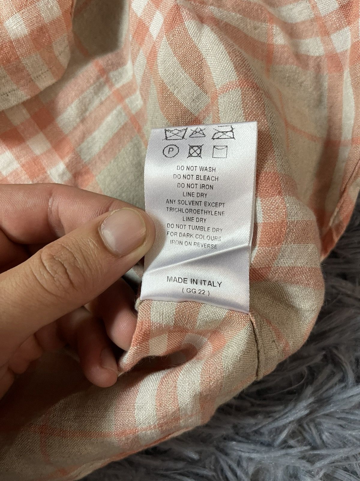 Burberry Burberry 100% linen nova check tartan sleeveless shirt Size XL / US 12-14 / IT 48-50 - 5 Thumbnail
