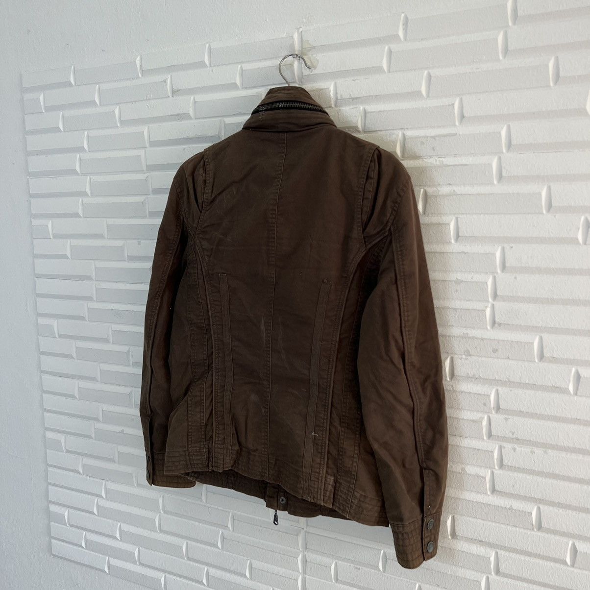 In The Attic RARE PUNK STYLE BIKER JACKET IN THE ATTIC CARGO DESIGN Size US M / EU 48-50 / 2 - 12 Thumbnail