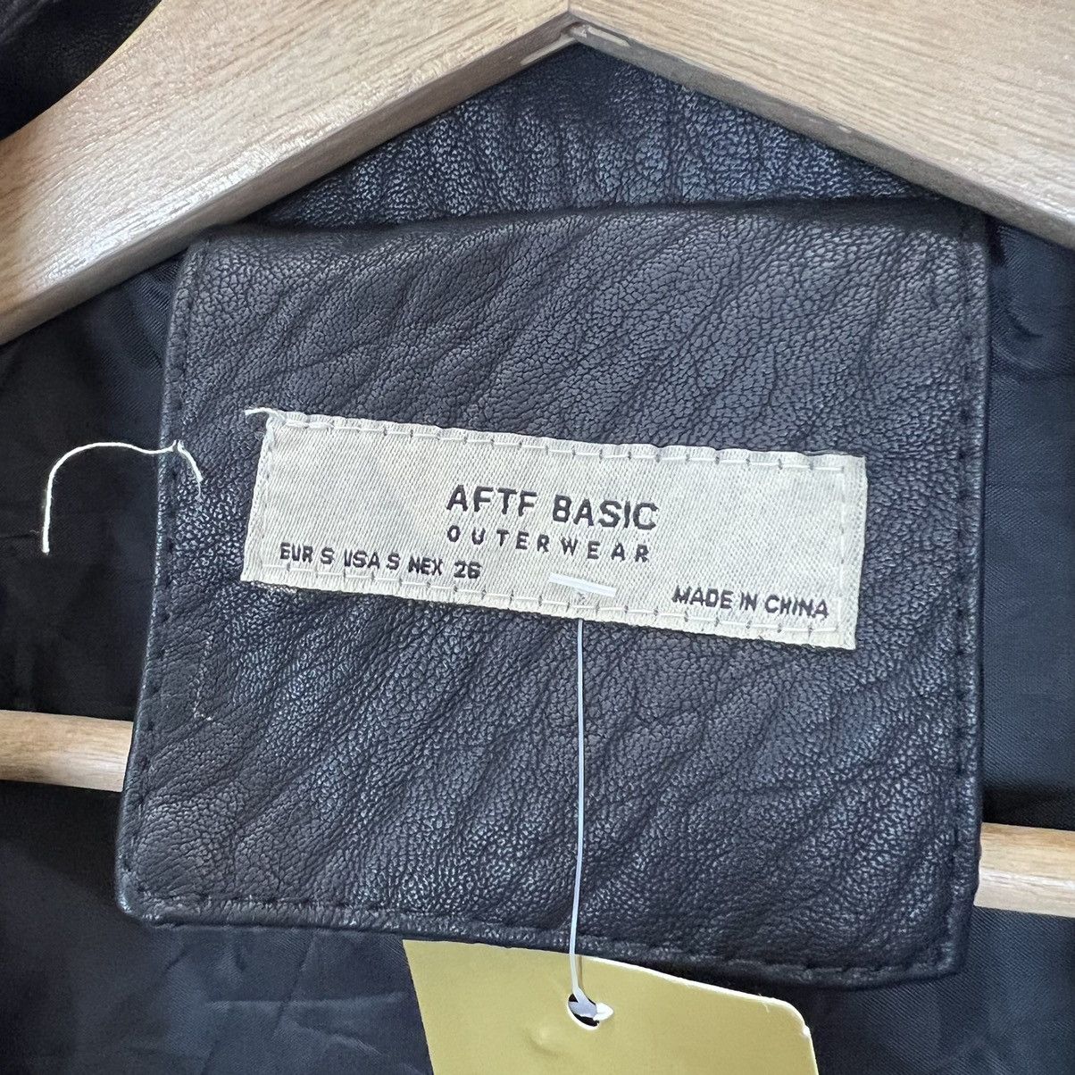 Japanese Brand CROPPED BIKER PARACHUTE LEATHER JACKET AFTF BASIC OUTERWEAR Size US S / EU 44-46 / 1 - 8 Thumbnail