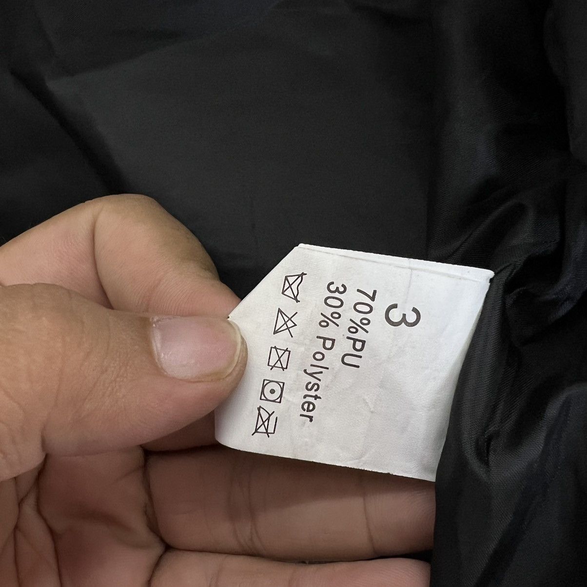 Japanese Brand CROPPED BIKER PARACHUTE LEATHER JACKET AFTF BASIC OUTERWEAR Size US S / EU 44-46 / 1 - 17 Thumbnail