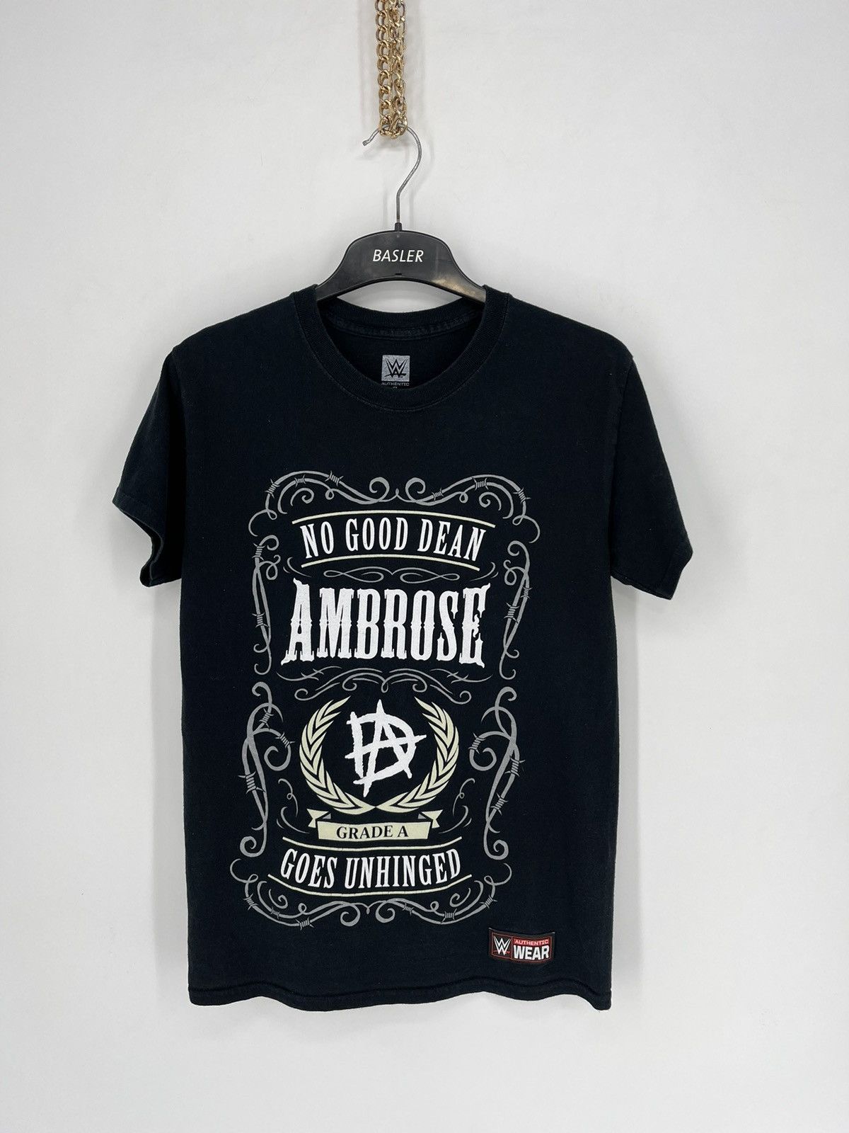 WWE × WWF Vintage Y2K WWE T-Shirt “Ambrose” Wreslting WWF "No good... Size US S / EU 44-46 / 1 - 3 Thumbnail