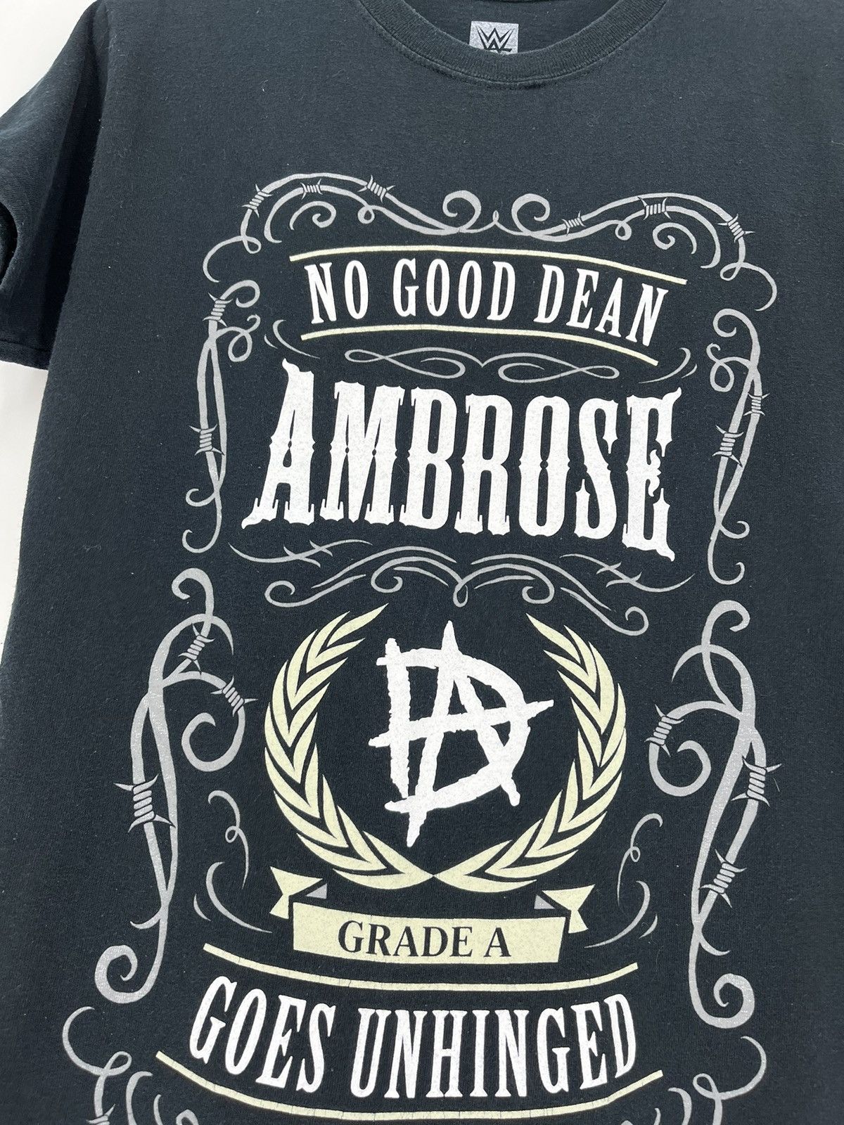 WWE × WWF Vintage Y2K WWE T-Shirt “Ambrose” Wreslting WWF "No good... Size US S / EU 44-46 / 1 - 7 Thumbnail