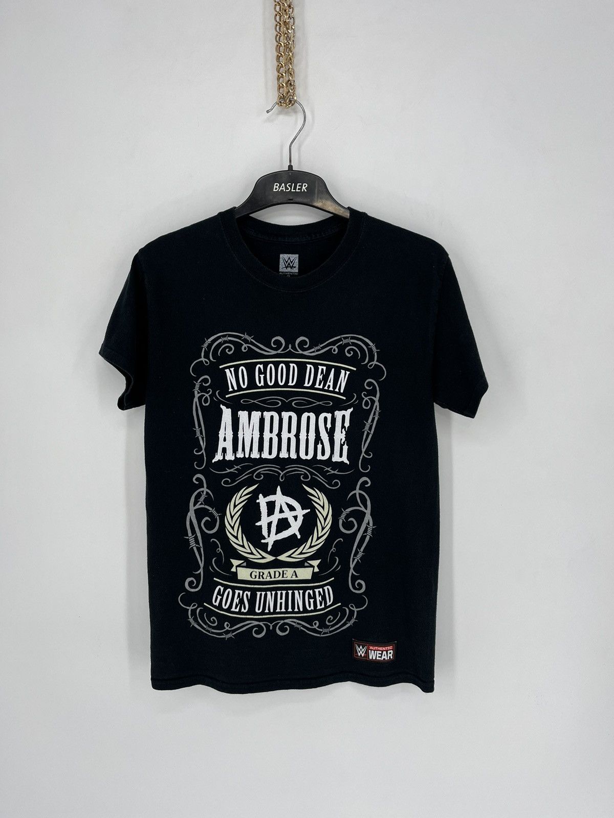 WWE × WWF Vintage Y2K WWE T-Shirt “Ambrose” Wreslting WWF "No good... Size US S / EU 44-46 / 1 - 2 Thumbnail