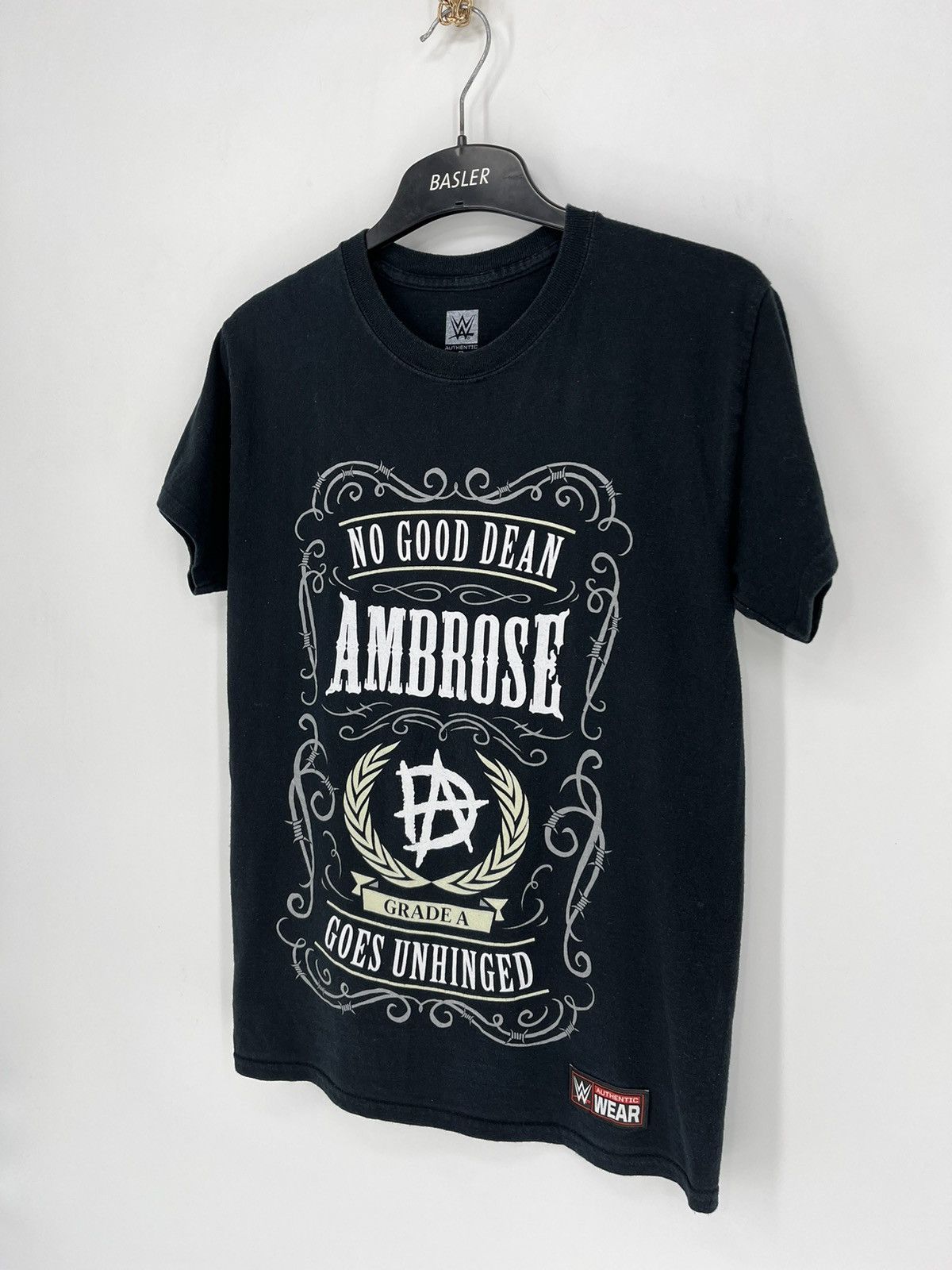 WWE × WWF Vintage Y2K WWE T-Shirt “Ambrose” Wreslting WWF "No good... Size US S / EU 44-46 / 1 - 4 Thumbnail