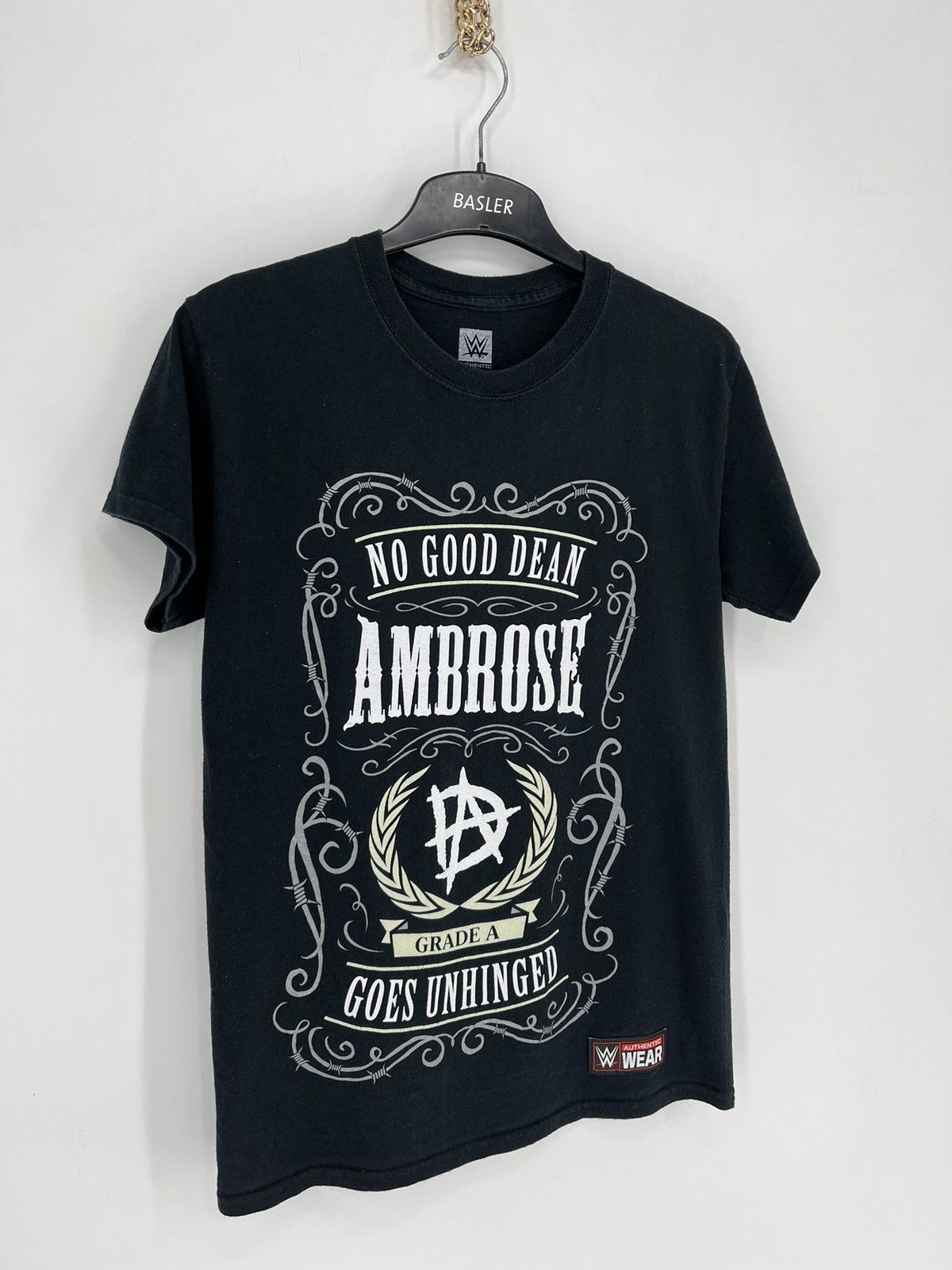 WWE × WWF Vintage Y2K WWE T-Shirt “Ambrose” Wreslting WWF "No good... Size US S / EU 44-46 / 1 - 1 Thumbnail