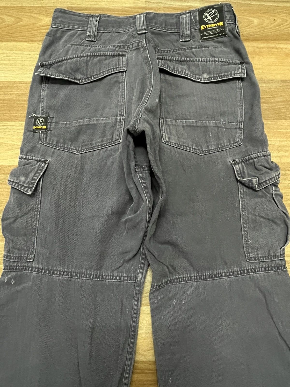 Japanese Brand × Vintage EvenRiver Cargo Pocket Japanase Brand Faded Distressed Size US 30 / EU 46 - 12 Thumbnail