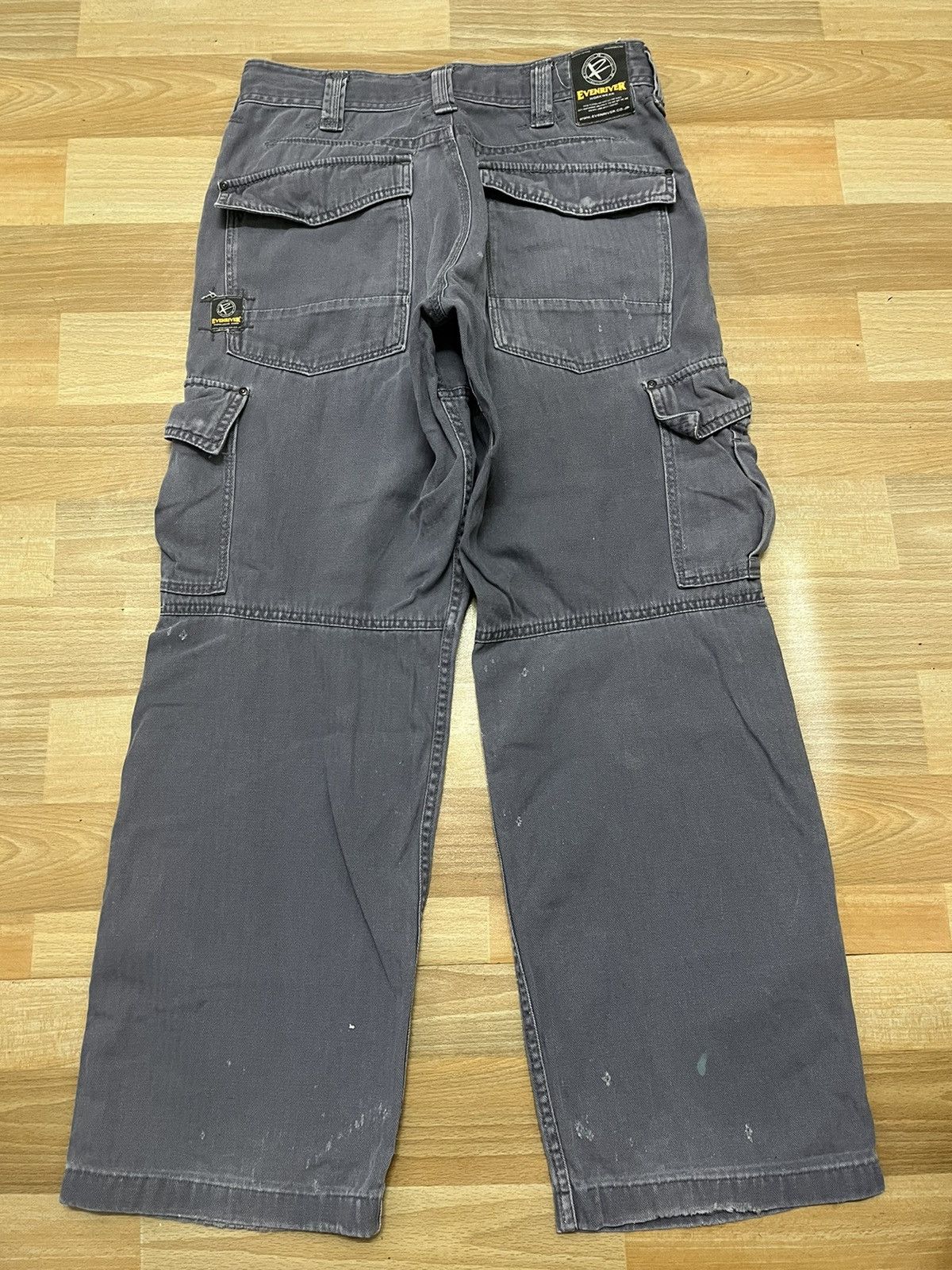 Japanese Brand × Vintage EvenRiver Cargo Pocket Japanase Brand Faded Distressed Size US 30 / EU 46 - 9 Thumbnail