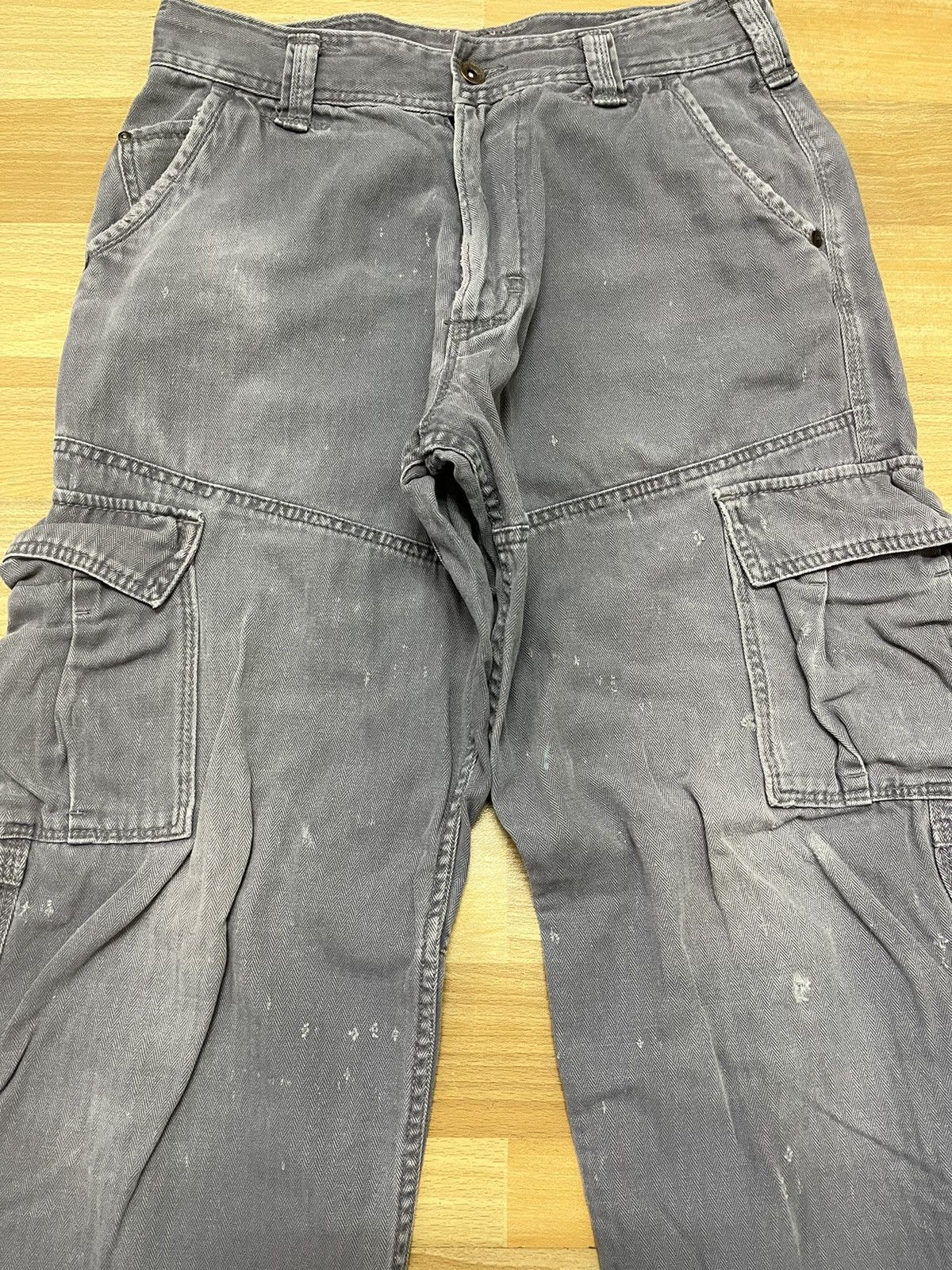 Japanese Brand × Vintage EvenRiver Cargo Pocket Japanase Brand Faded Distressed Size US 30 / EU 46 - 4 Thumbnail