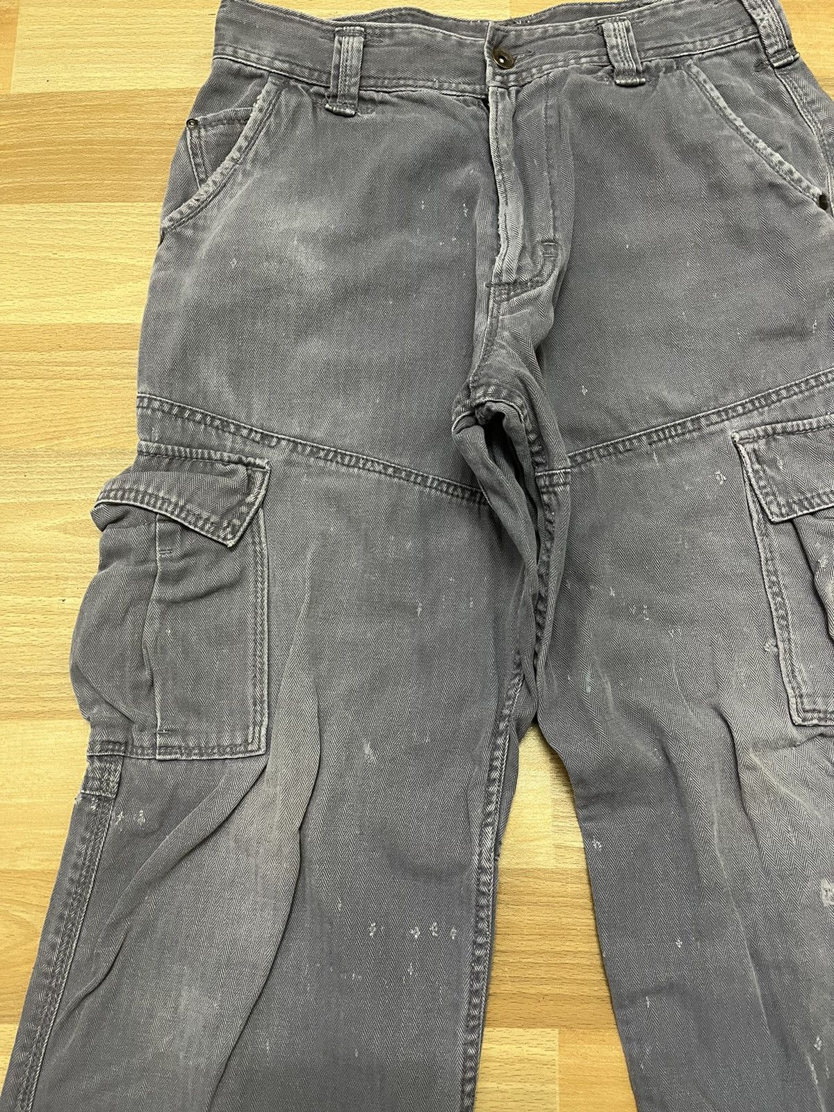 Japanese Brand × Vintage EvenRiver Cargo Pocket Japanase Brand Faded Distressed Size US 30 / EU 46 - 6 Thumbnail
