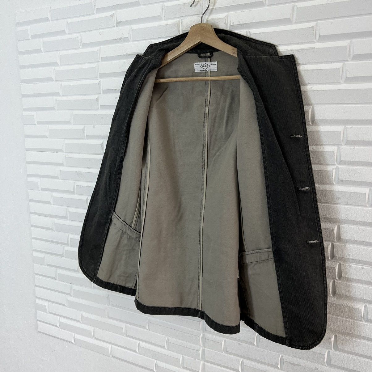 Japanese Brand VINTAGE HIKORY CHORE JACKET NEVER SEEN THING NST JAPAN Size US M / EU 48-50 / 2 - 10 Thumbnail