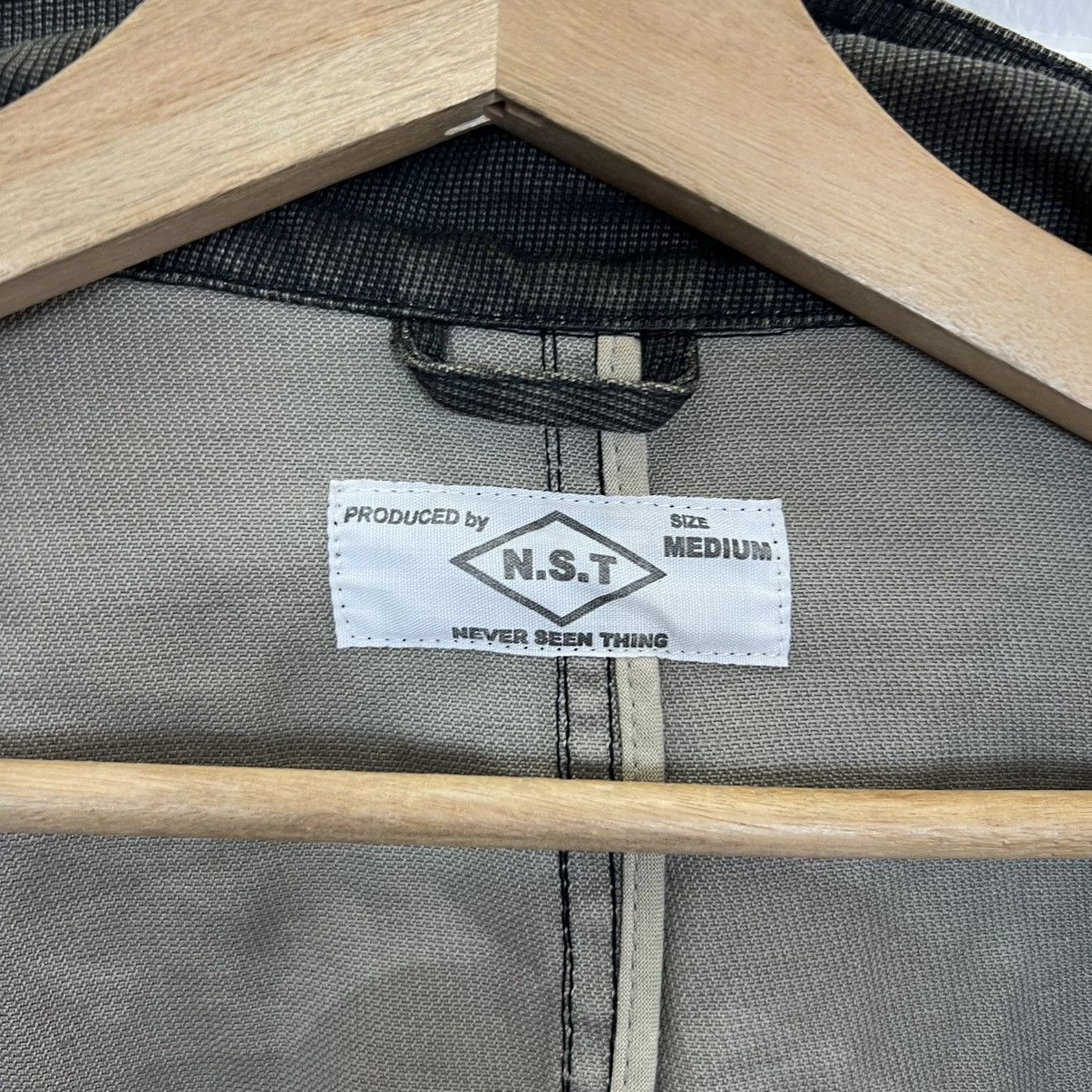 Japanese Brand VINTAGE HIKORY CHORE JACKET NEVER SEEN THING NST JAPAN Size US M / EU 48-50 / 2 - 11 Thumbnail