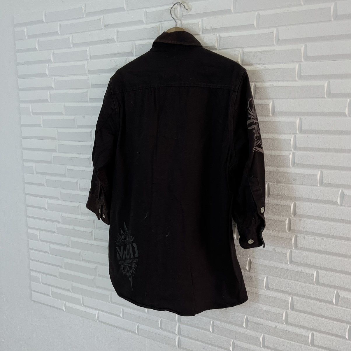 Japanese Brand RARE MCD PUNK STYLE BLACK FADED BY SUN Size US XXL / EU 58 / 5 - 9 Thumbnail