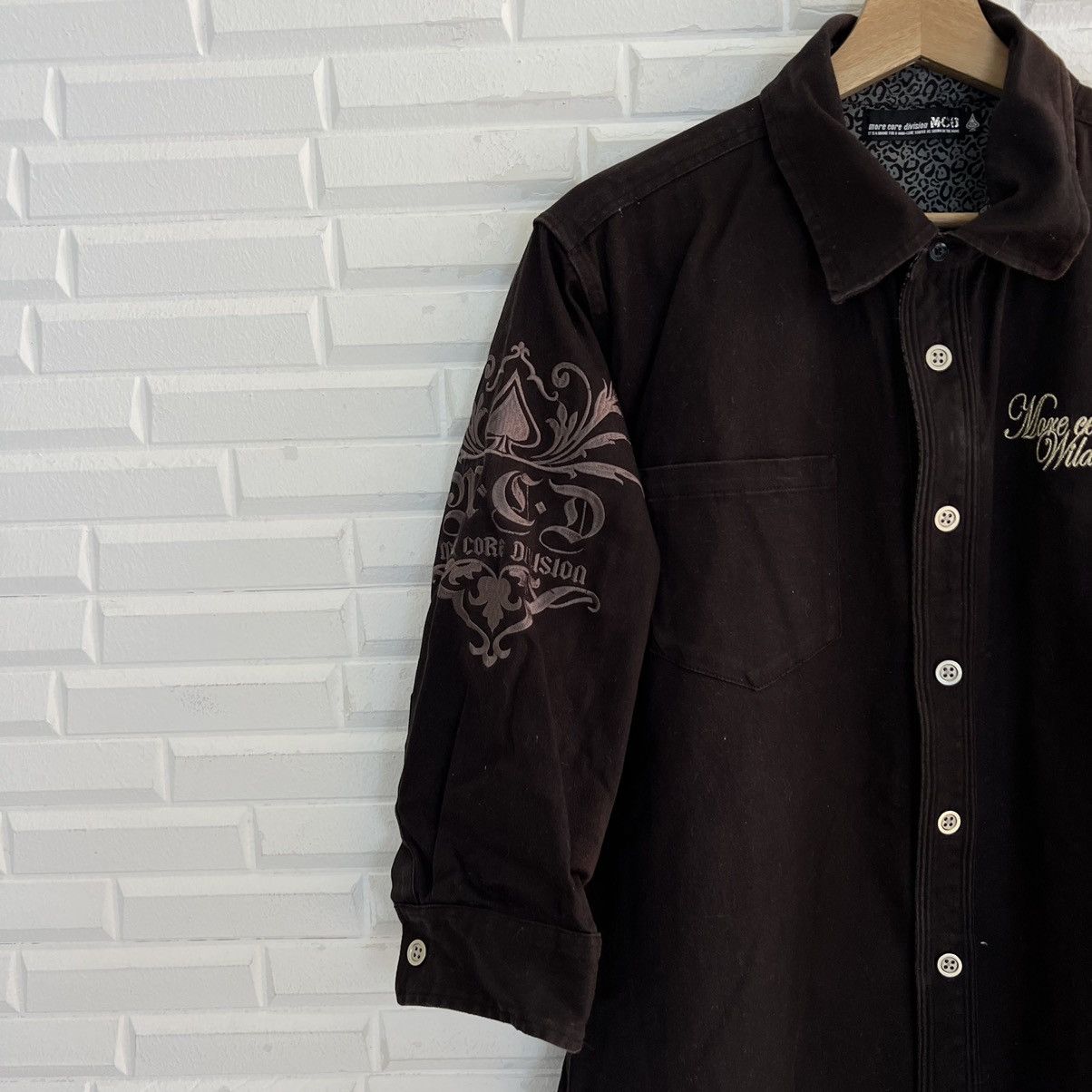 Japanese Brand RARE MCD PUNK STYLE BLACK FADED BY SUN Size US XXL / EU 58 / 5 - 3 Thumbnail