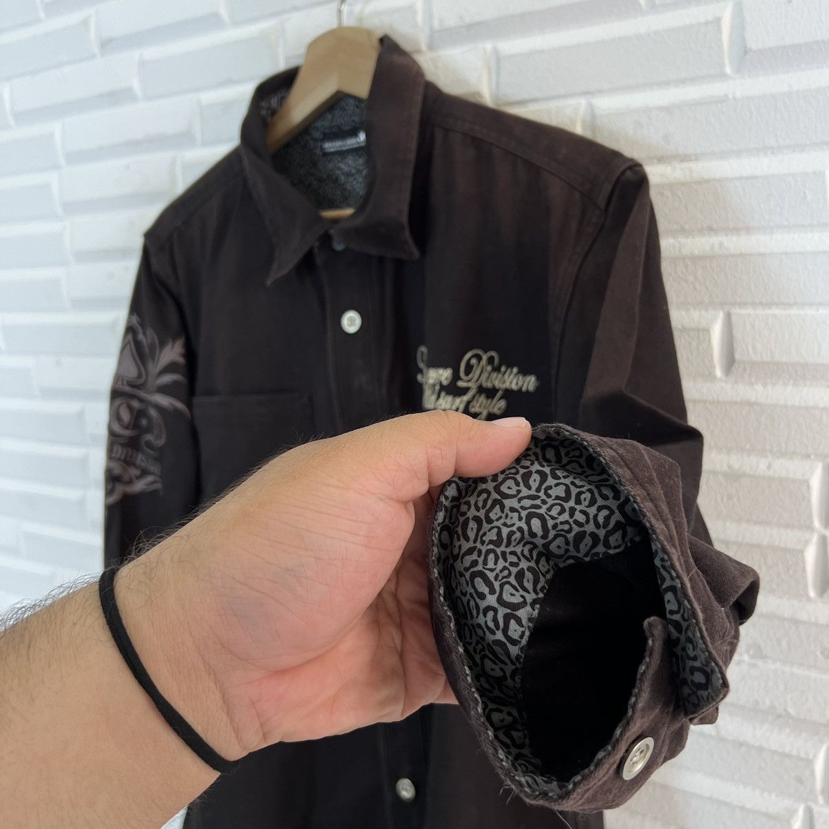 Japanese Brand RARE MCD PUNK STYLE BLACK FADED BY SUN Size US XXL / EU 58 / 5 - 6 Thumbnail