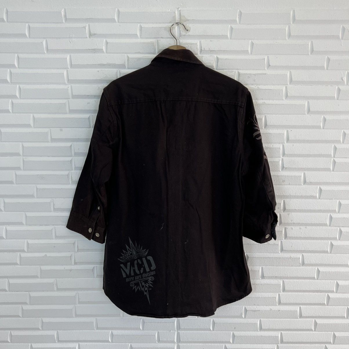 Japanese Brand RARE MCD PUNK STYLE BLACK FADED BY SUN Size US XXL / EU 58 / 5 - 8 Thumbnail