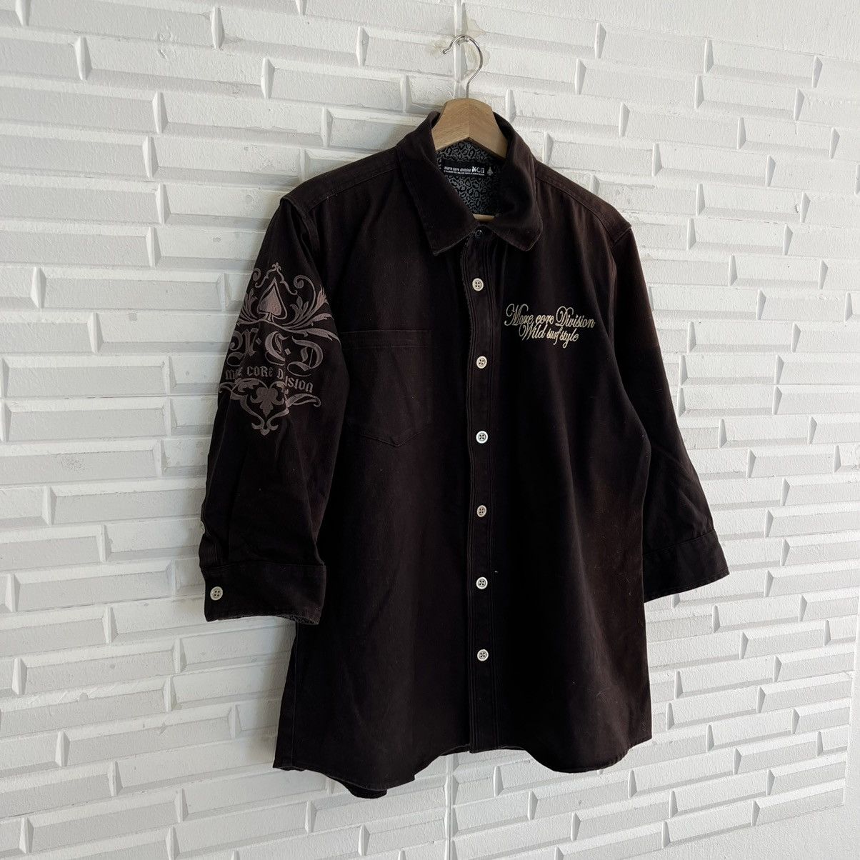 Japanese Brand RARE MCD PUNK STYLE BLACK FADED BY SUN Size US XXL / EU 58 / 5 - 2 Thumbnail