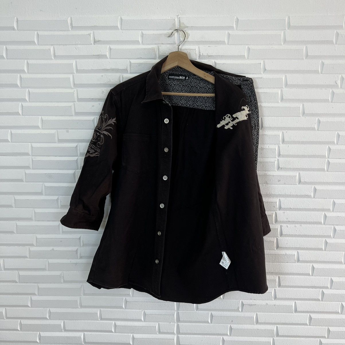 Japanese Brand RARE MCD PUNK STYLE BLACK FADED BY SUN Size US XXL / EU 58 / 5 - 11 Thumbnail