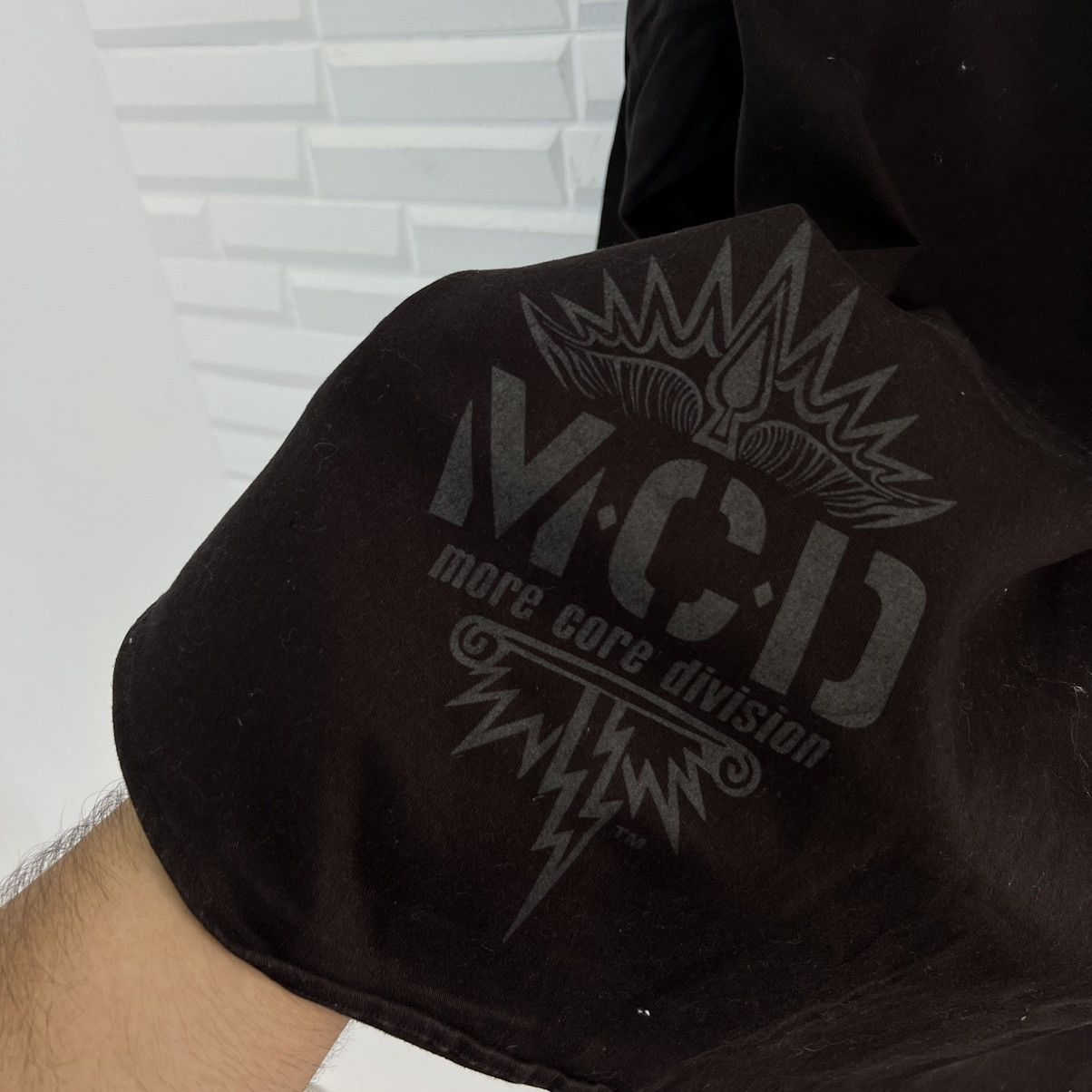 Japanese Brand RARE MCD PUNK STYLE BLACK FADED BY SUN Size US XXL / EU 58 / 5 - 10 Thumbnail