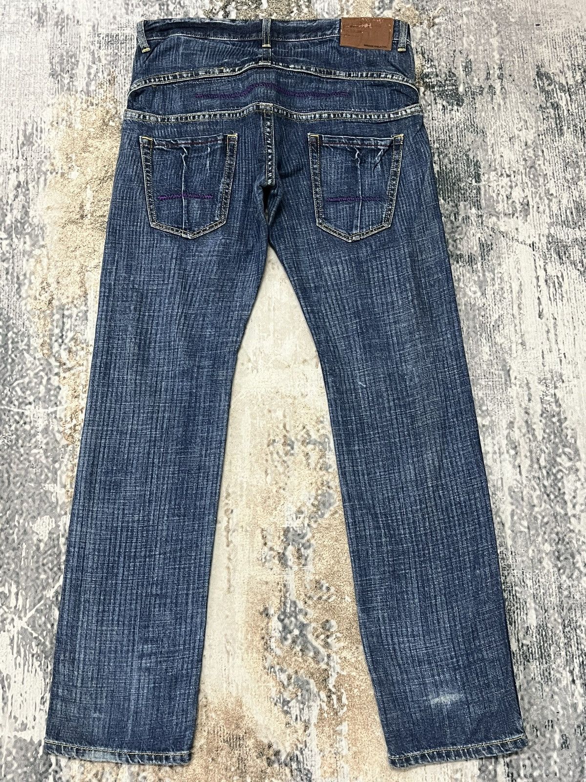 Japanese Brand Dear Hearts By Bison D Pocket Denim Jeans Size US 32 / EU 48 - 6 Thumbnail