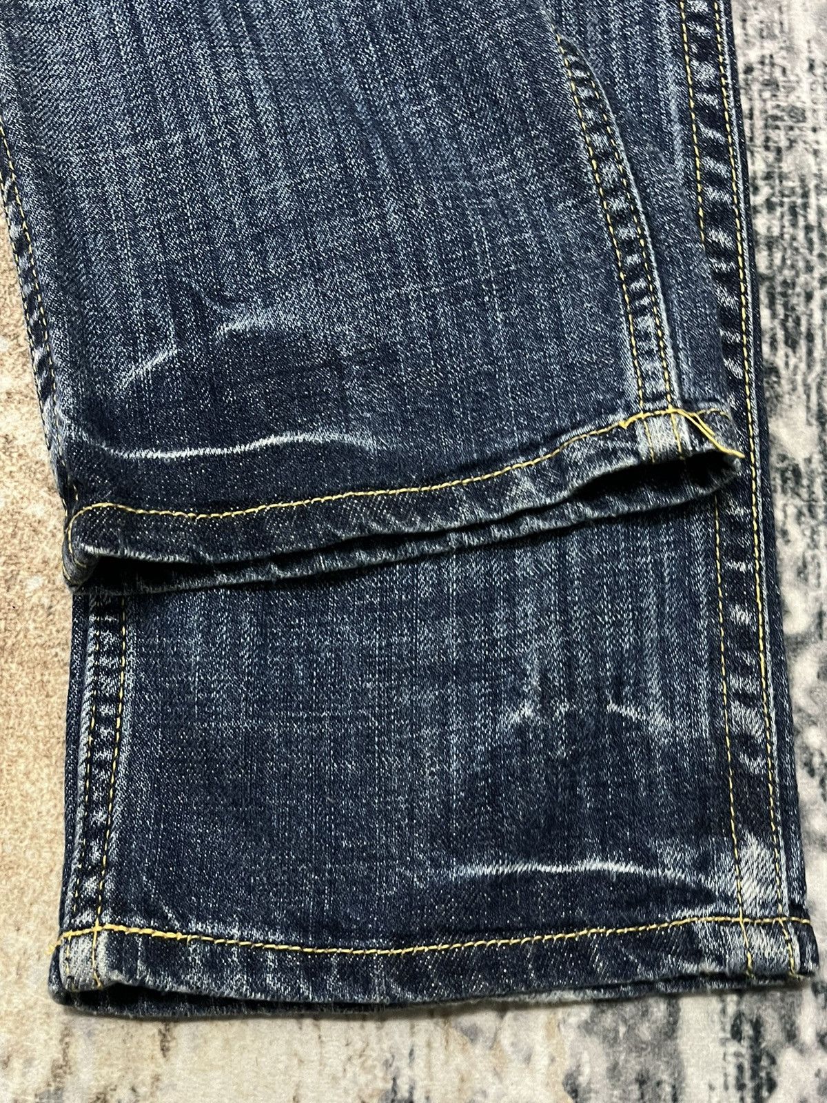 Japanese Brand Dear Hearts By Bison D Pocket Denim Jeans Size US 32 / EU 48 - 3 Thumbnail