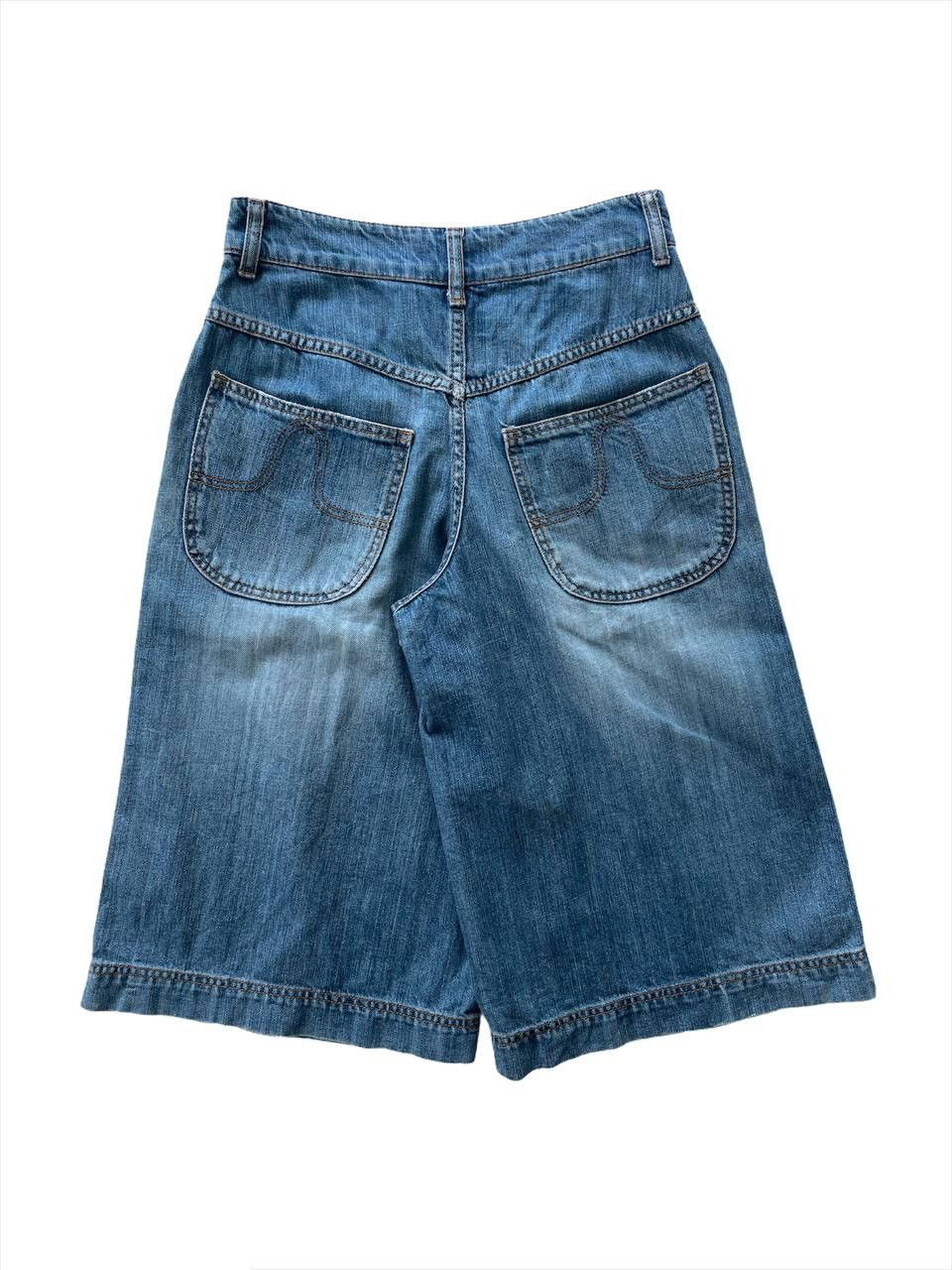 Issey Miyake Miyake Design Studio TC High-Waist Wide Cropped Jeans Size US 27 - 8 Thumbnail