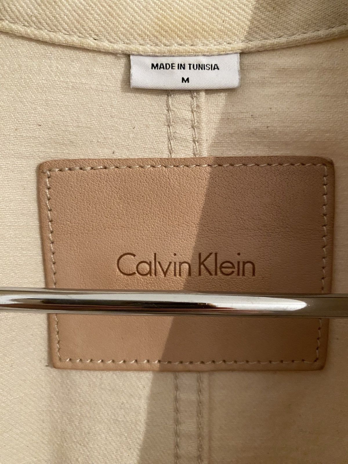 Calvin Klein × Heron Preston Heron preston x Calvin Klein off white trucker Size US M / EU 48-50 / 2 - 4 Thumbnail