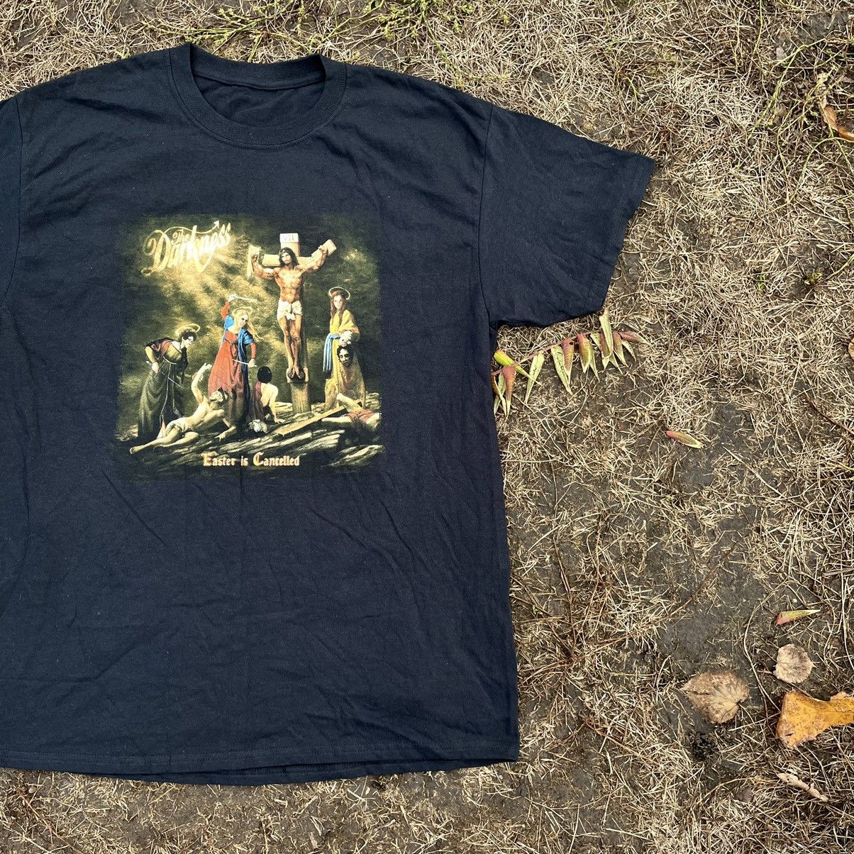 Vintage Vintage Y2K Graphic Tee Sun Faded Religious Imagery Grunge X Size US XL / EU 56 / 4 - 2 Thumbnail