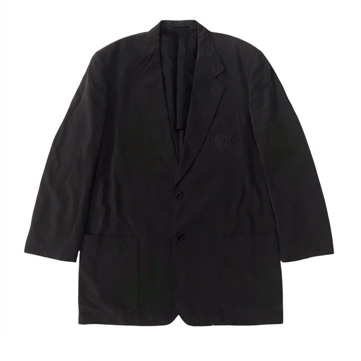 Christian Dior Monsieur Christian Dior Paded Shoulder Jacket Coat Size US L / EU 52-54 / 3 - 1 Thumbnail