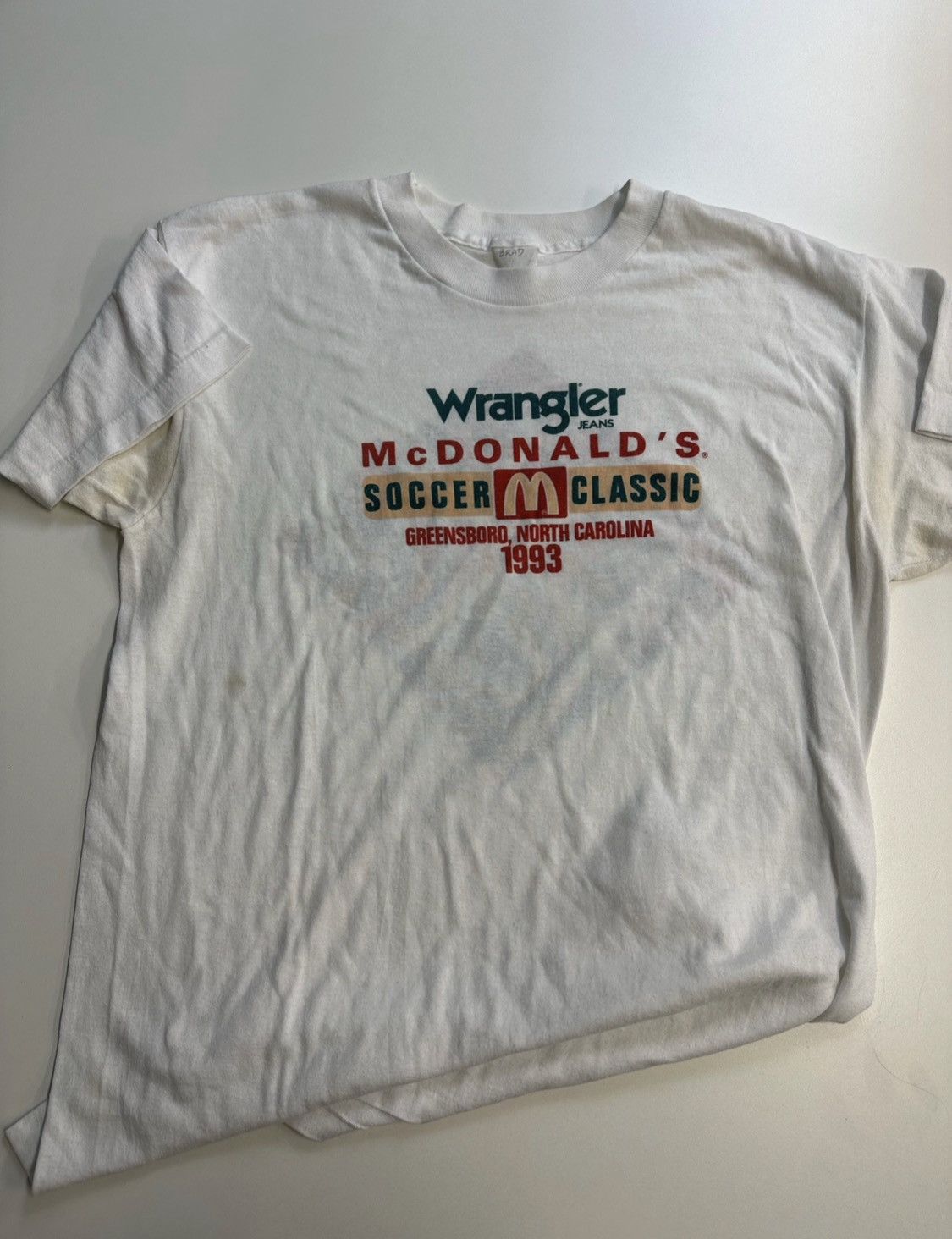 Vintage Wrangler McDonalds Soccer Classic Tee 00s Grailed