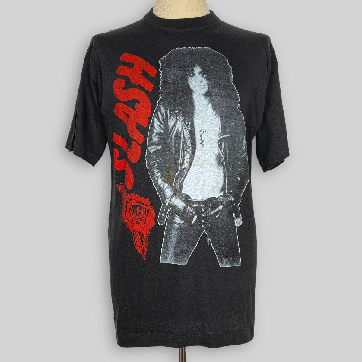 Band Tees Vintage Early 90s Guns N’ Roses ‘Slash’ Euro Bootleg T Shirt Size US L / EU 52-54 / 3 - 1 Thumbnail