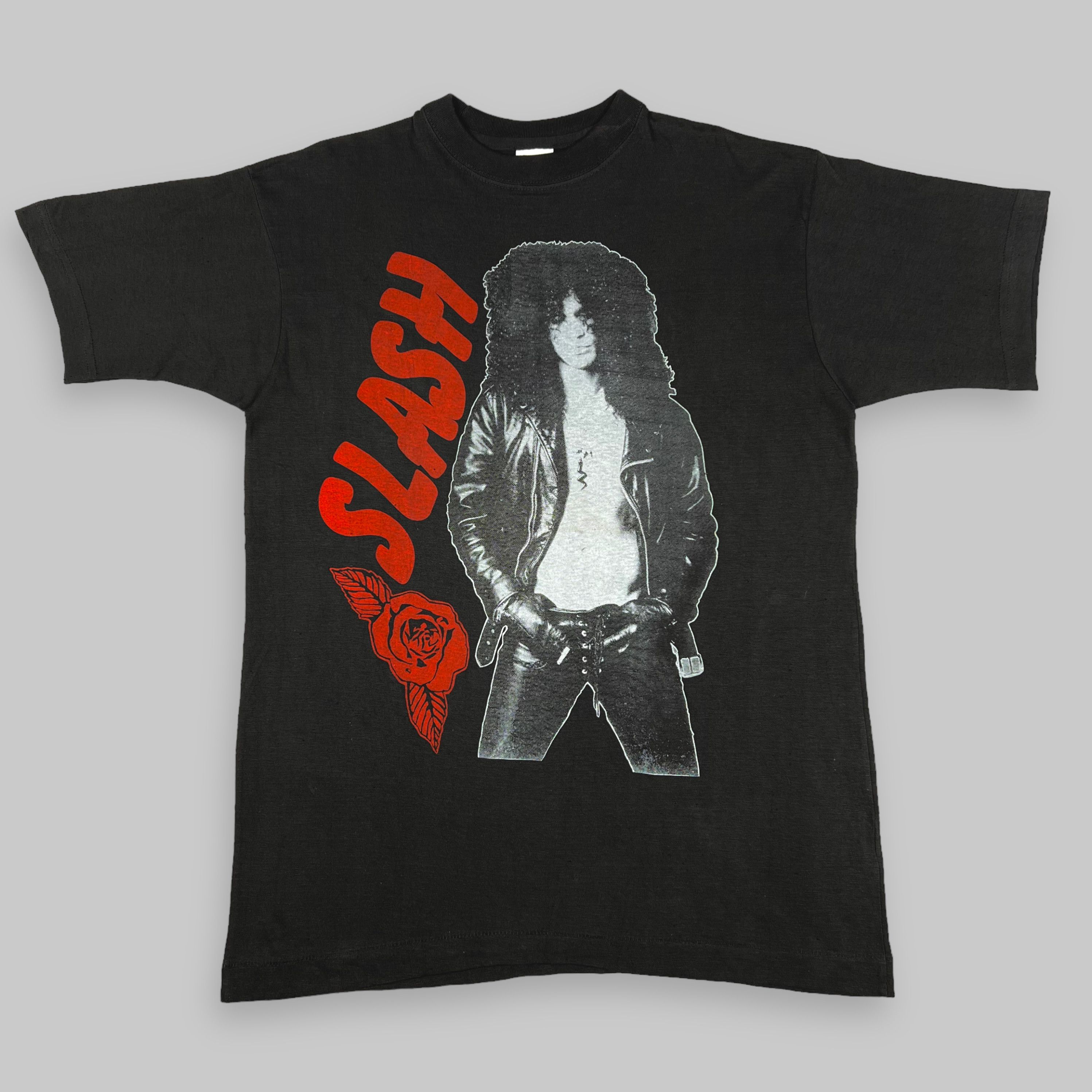 Band Tees Vintage Early 90s Guns N’ Roses ‘Slash’ Euro Bootleg T Shirt Size US L / EU 52-54 / 3 - 3 Thumbnail