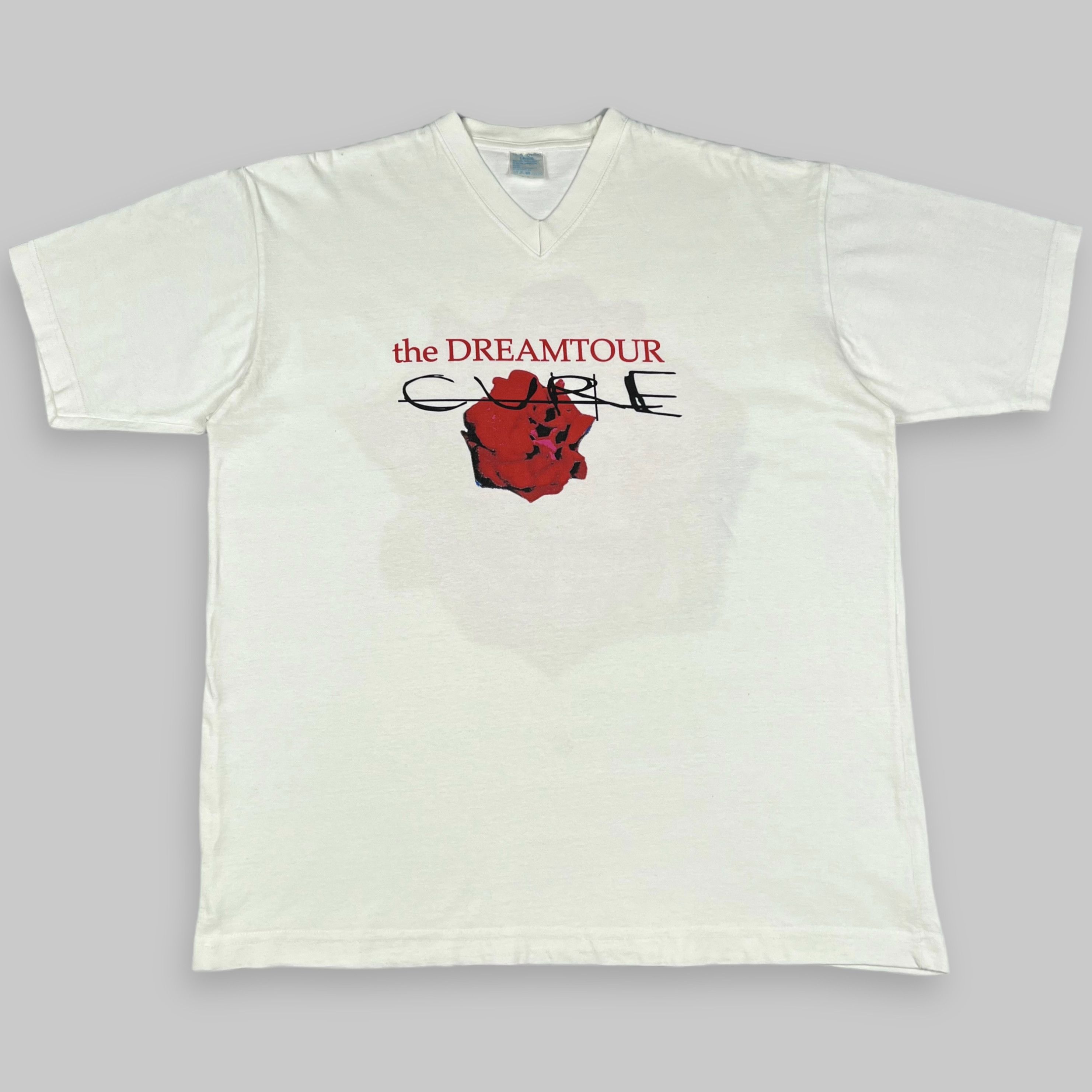Band Tees Vintage 2000 The Cure ‘The Dream Tour’ V-Neck Euro T Shirt Size US L / EU 52-54 / 3 - 2 Thumbnail
