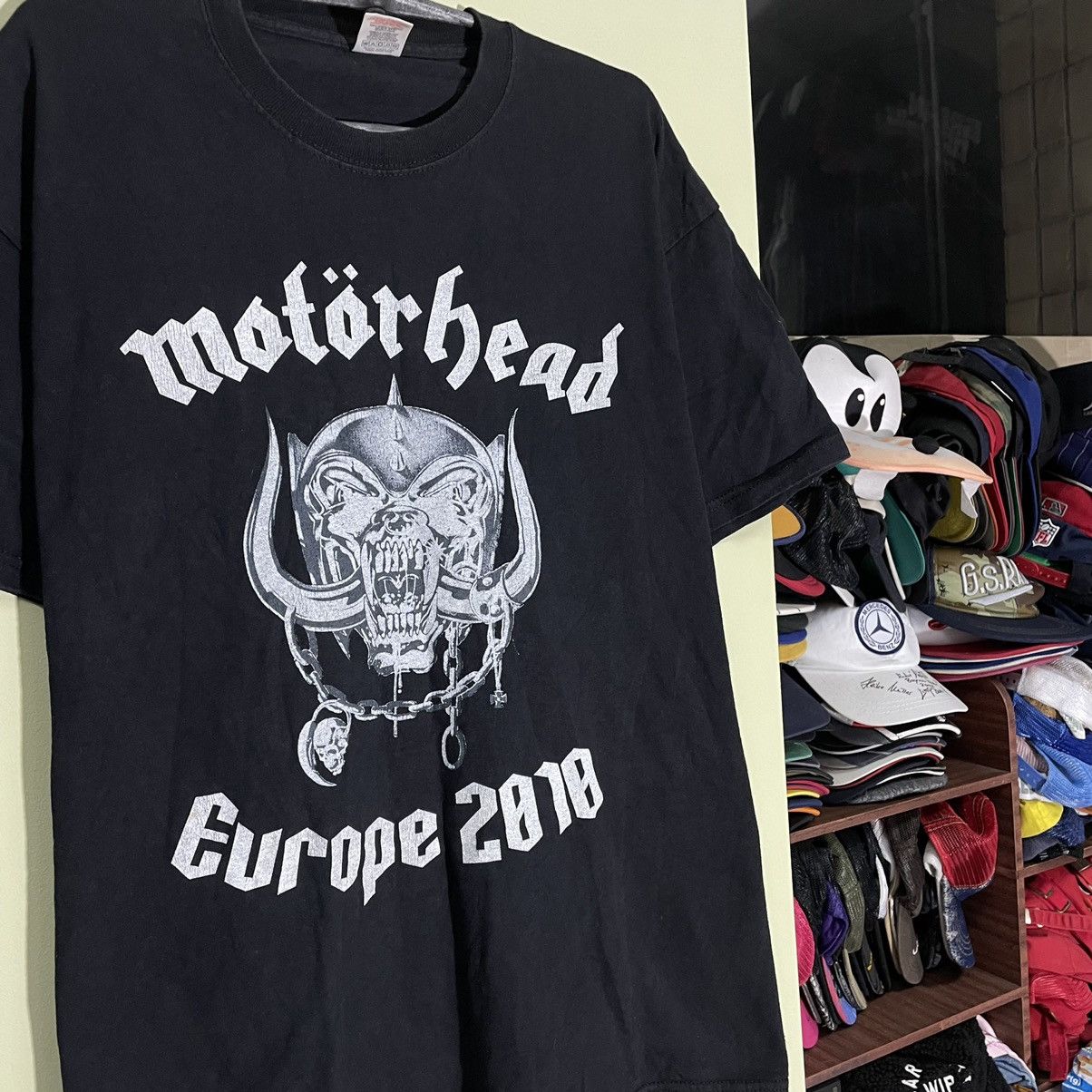 Band Tees Vintage Y2K Motörhead Dead Face Horror Print Band Streetwear Size US L / EU 52-54 / 3 - 4 Thumbnail