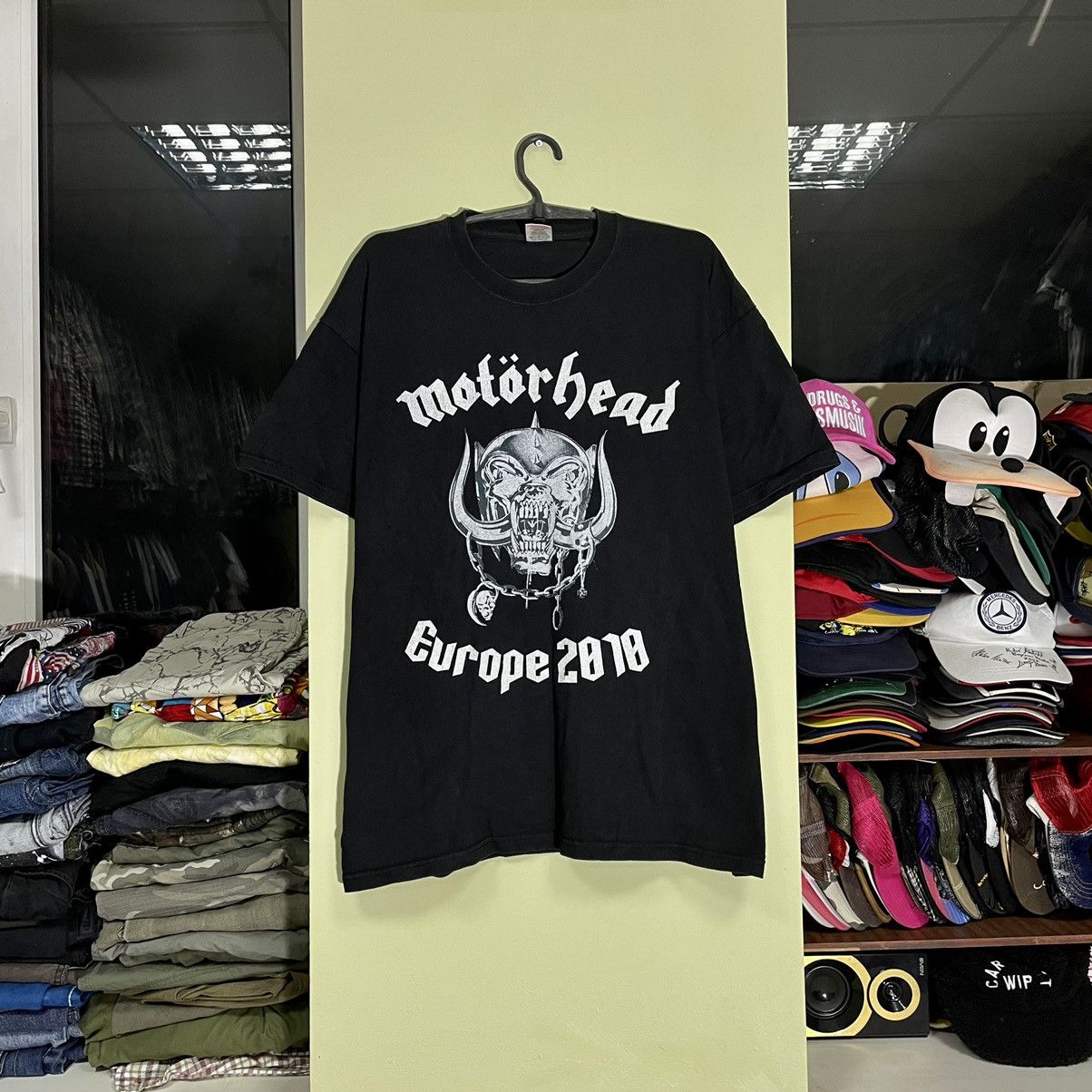 Band Tees Vintage Y2K Motörhead Dead Face Horror Print Band Streetwear Size US L / EU 52-54 / 3 - 1 Thumbnail