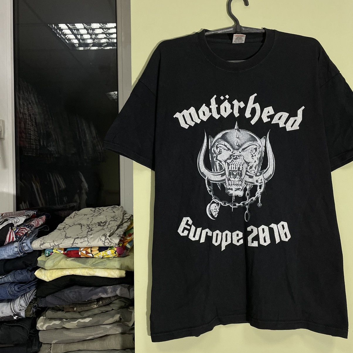 Band Tees Vintage Y2K Motörhead Dead Face Horror Print Band Streetwear Size US L / EU 52-54 / 3 - 3 Thumbnail