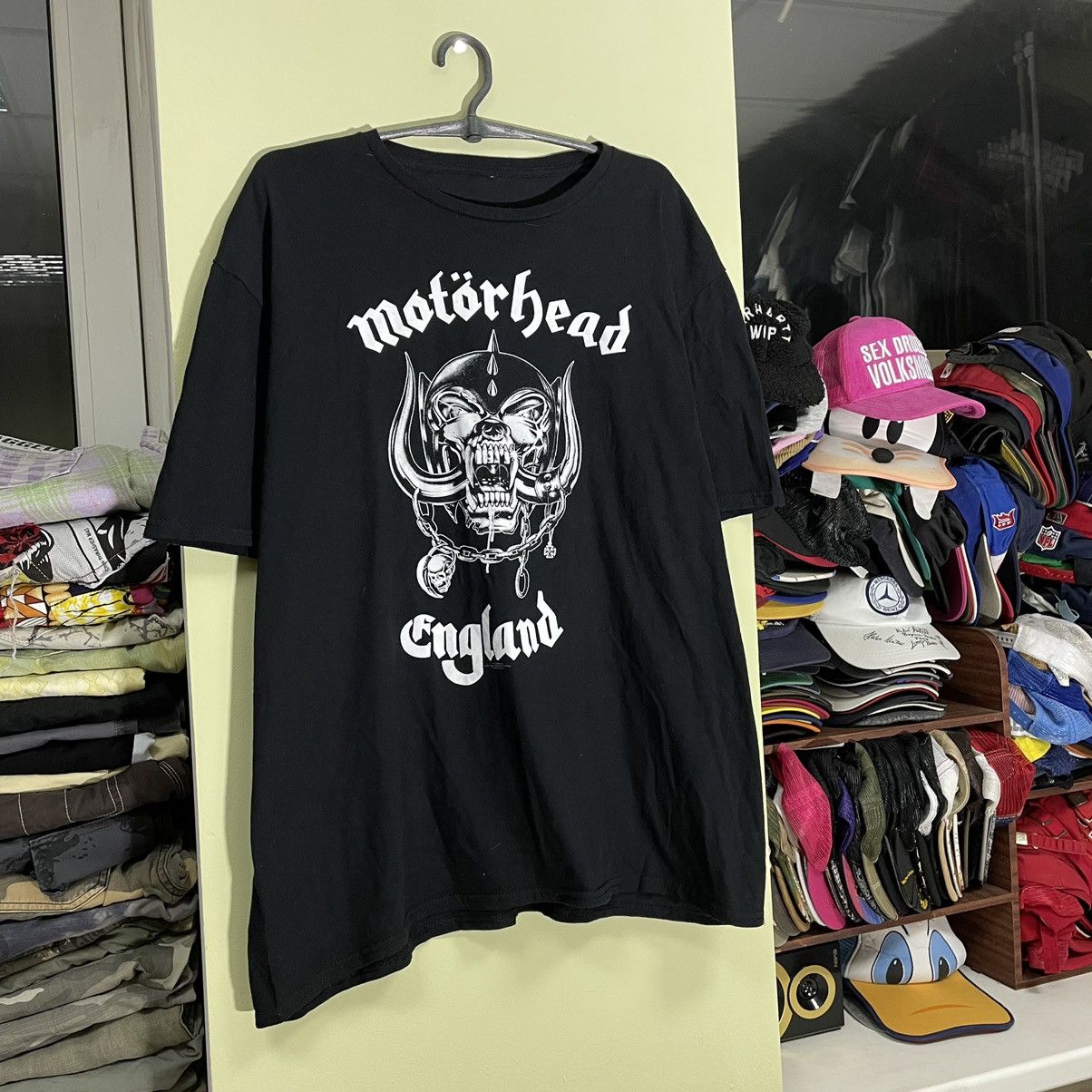 Band Tees Vintage Y2K Motörhead Head Face Band Rock Tee Streetwear Size US XL / EU 56 / 4 - 6 Thumbnail