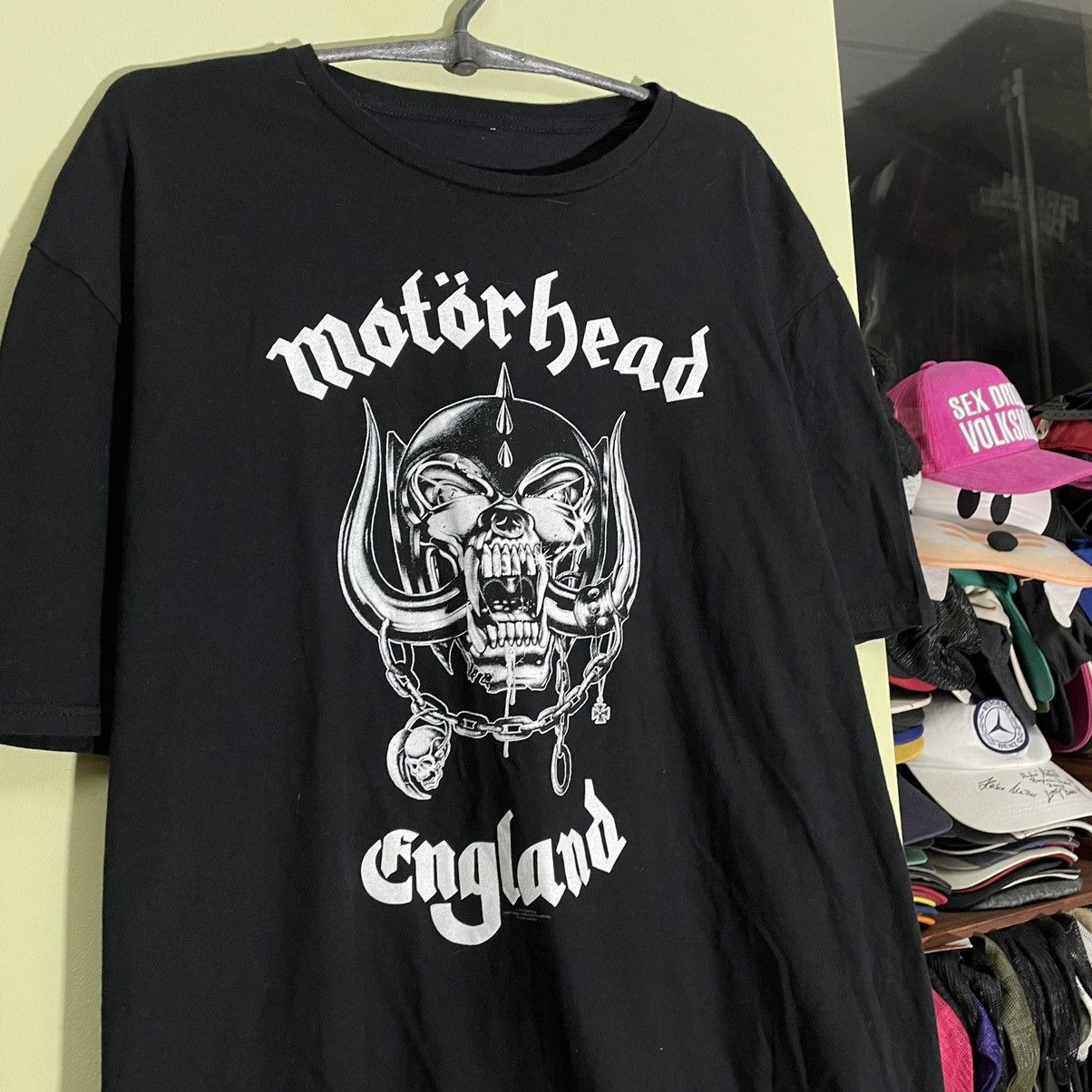 Band Tees Vintage Y2K Motörhead Head Face Band Rock Tee Streetwear Size US XL / EU 56 / 4 - 8 Thumbnail