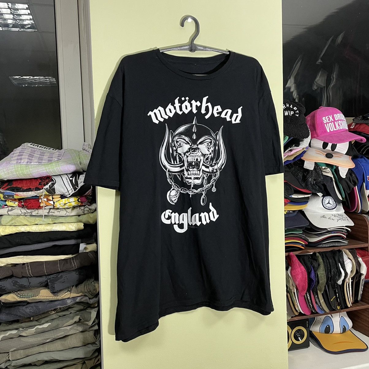 Band Tees Vintage Y2K Motörhead Head Face Band Rock Tee Streetwear Size US XL / EU 56 / 4 - 2 Thumbnail