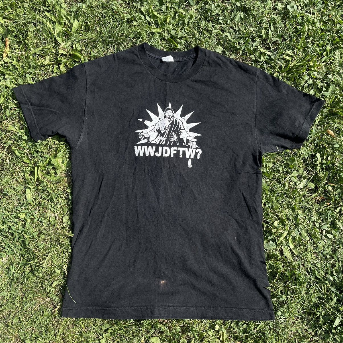 Vintage Vintage 90s Sun Faded Graphic Tee Streetwear Humor Baggy L Size US L / EU 52-54 / 3 - 1 Thumbnail