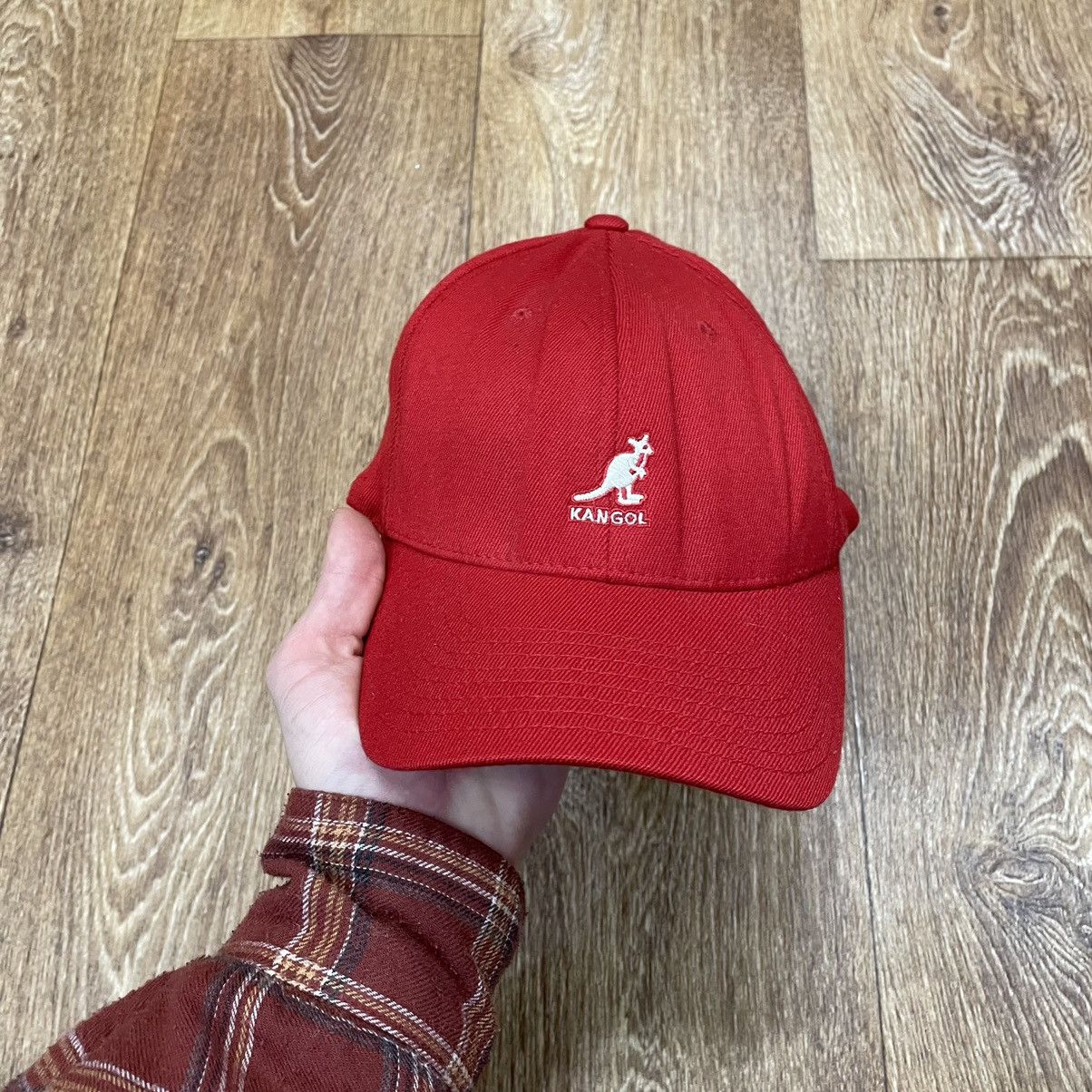 Vintage Vintage Y2K Kangol Red Cap Hat Streetwear Drip Cropped OS Size ONE SIZE - 1 Thumbnail