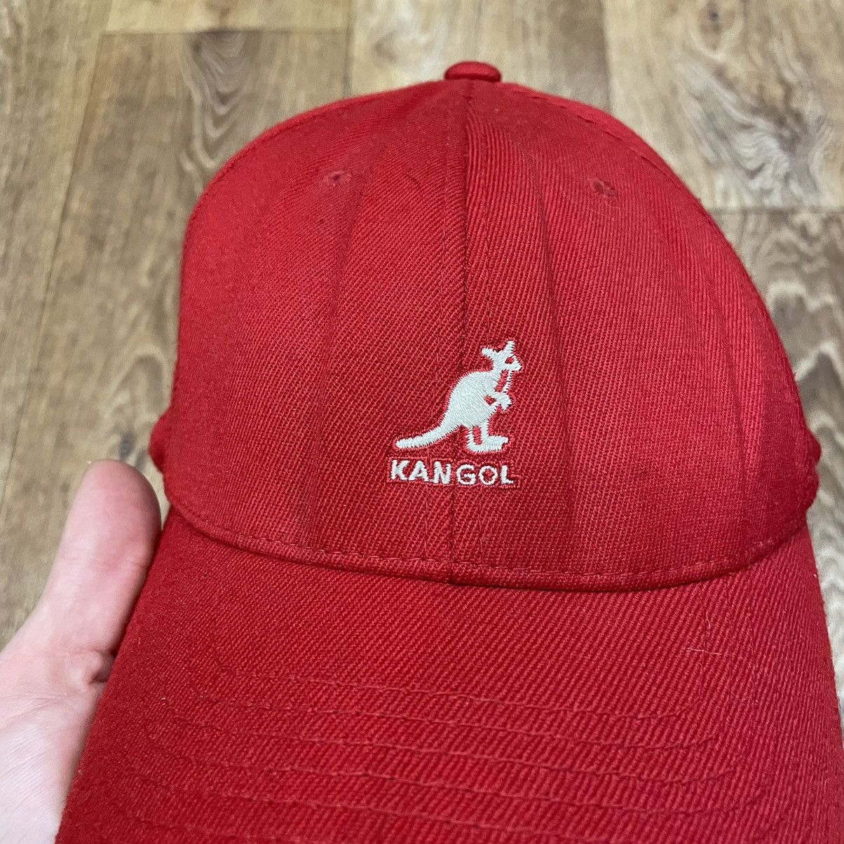 Vintage Vintage Y2K Kangol Red Cap Hat Streetwear Drip Cropped OS Size ONE SIZE - 2 Thumbnail