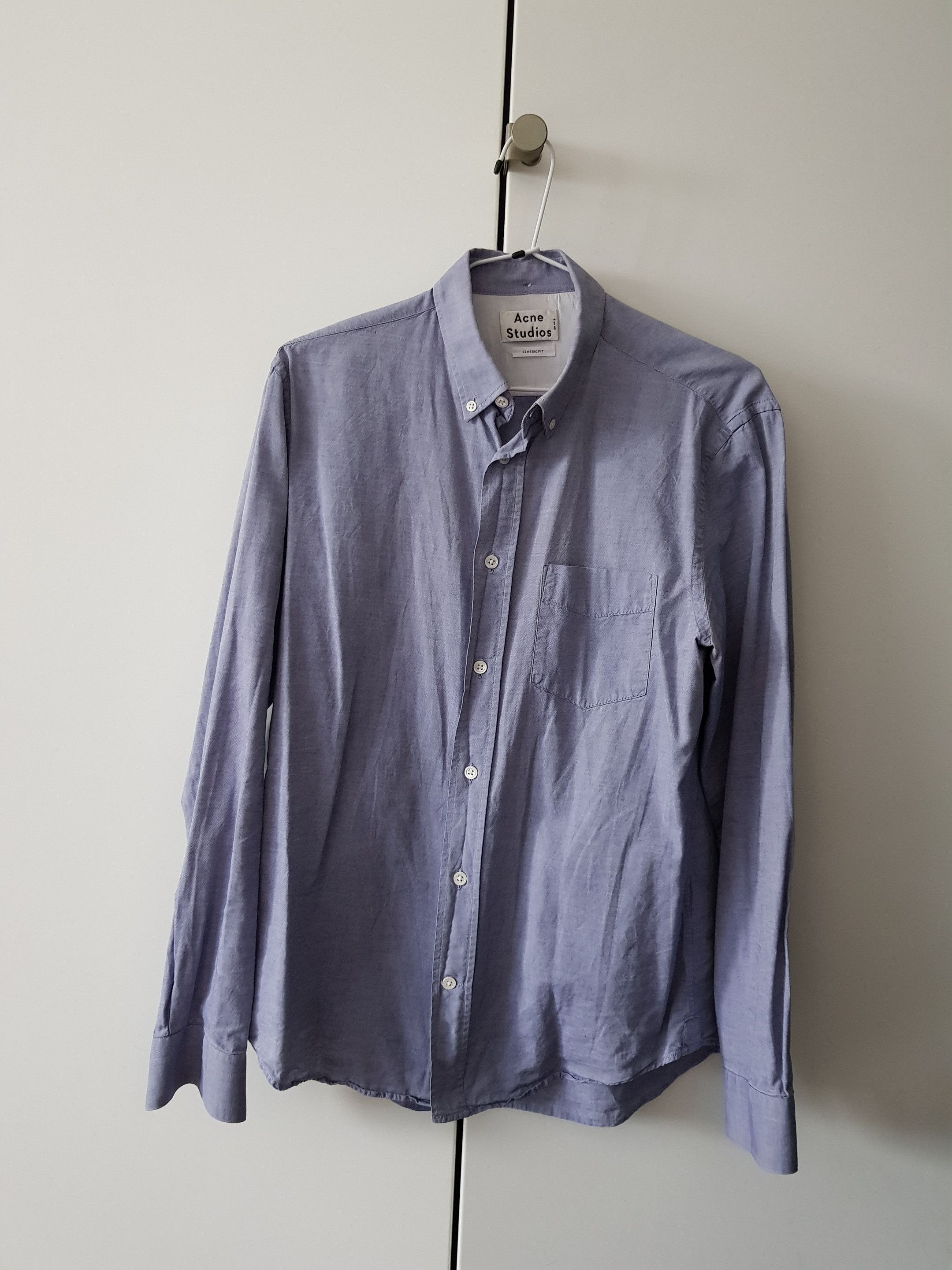Acne Studios [48] Isherwood Oxford Shirt (SS14) Size US S / EU 44-46 / 1 - 4 Thumbnail