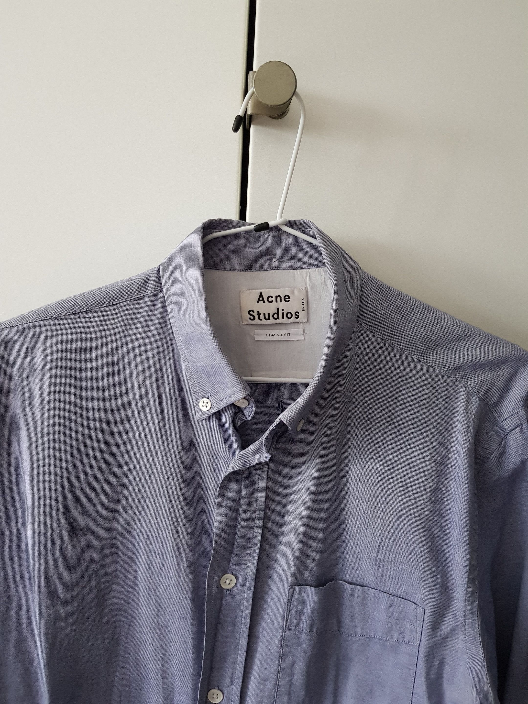 Acne Studios [48] Isherwood Oxford Shirt (SS14) Size US S / EU 44-46 / 1 - 5 Thumbnail