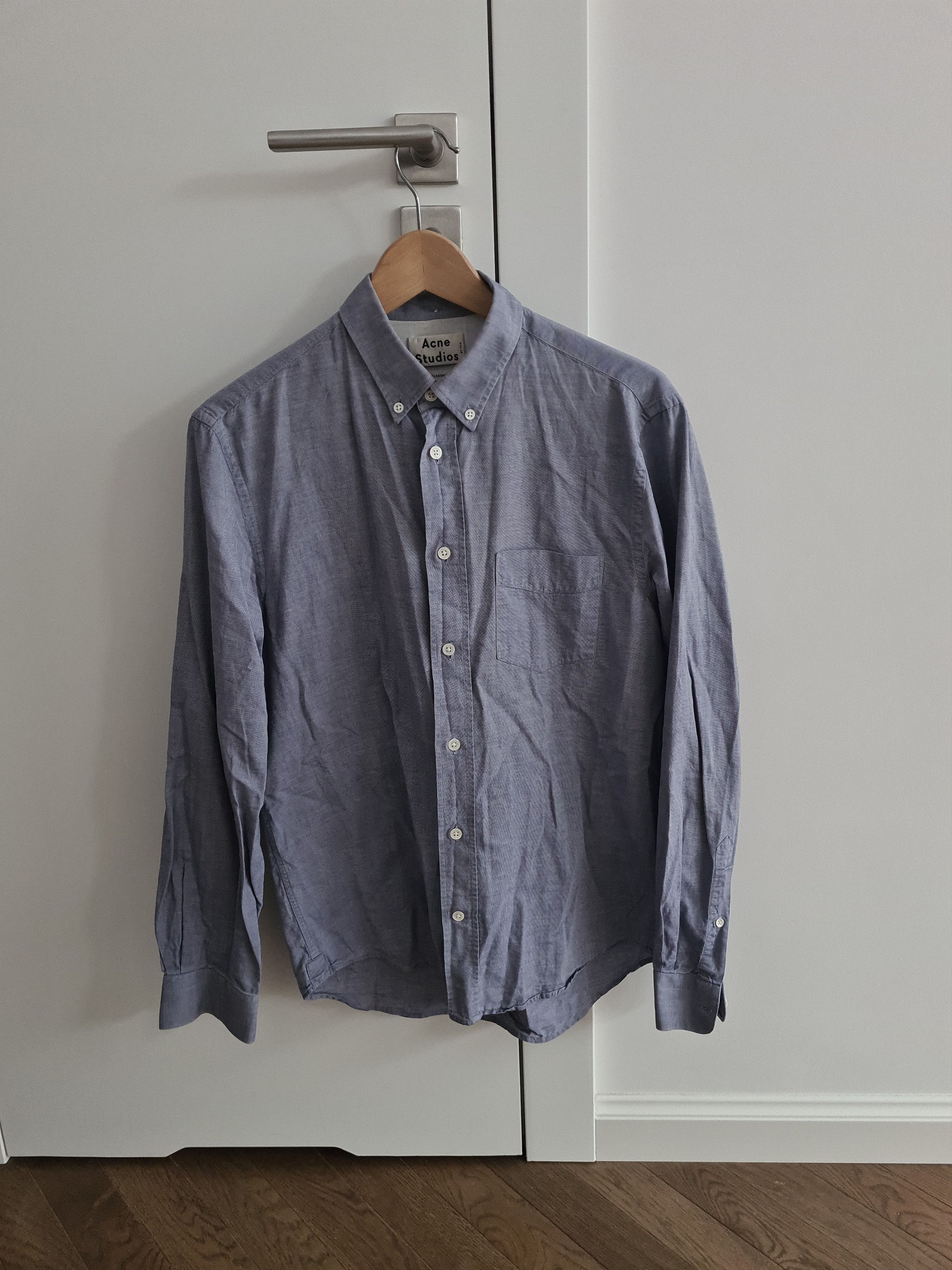 Acne Studios [48] Isherwood Oxford Shirt (SS14) Size US S / EU 44-46 / 1 - 2 Thumbnail